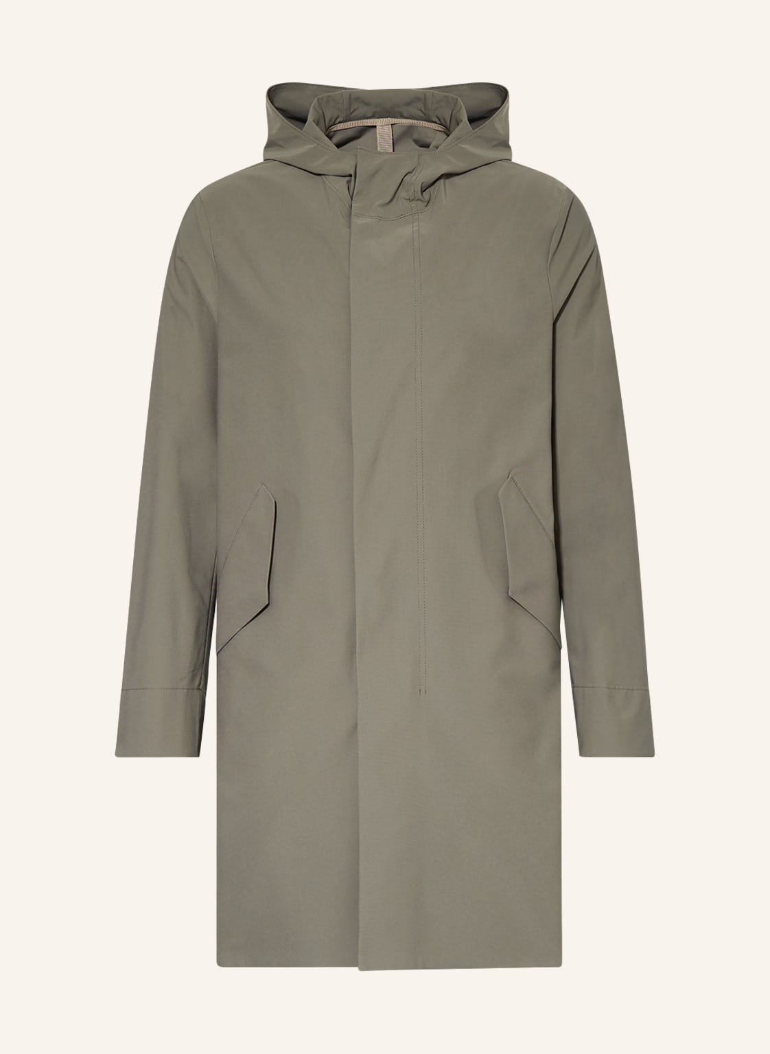 Image of Harris Wharf London Parka gruen