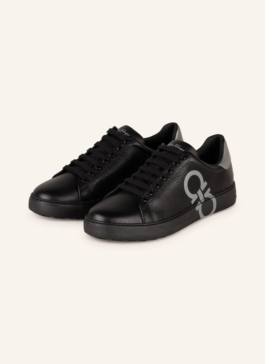 Image of Ferragamo Sneaker Number schwarz