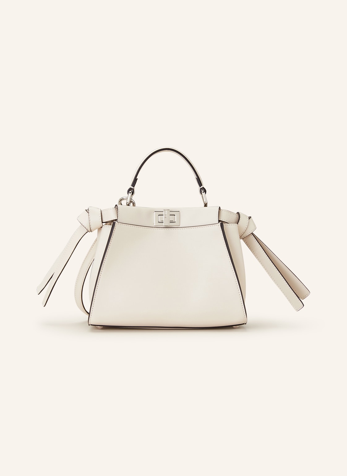 Image of Fendi Umhängetasche Peekaboo Mini weiss