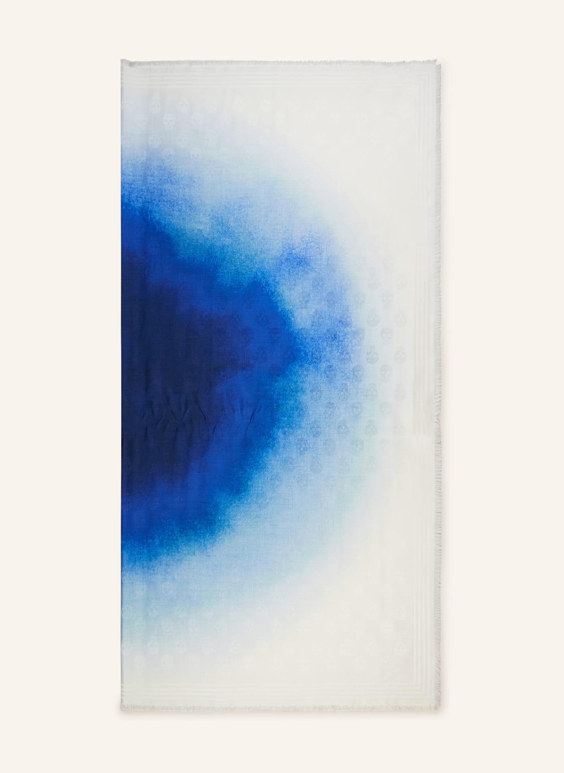 Image of Alexander Mcqueen Tuch Mit Seide weiss