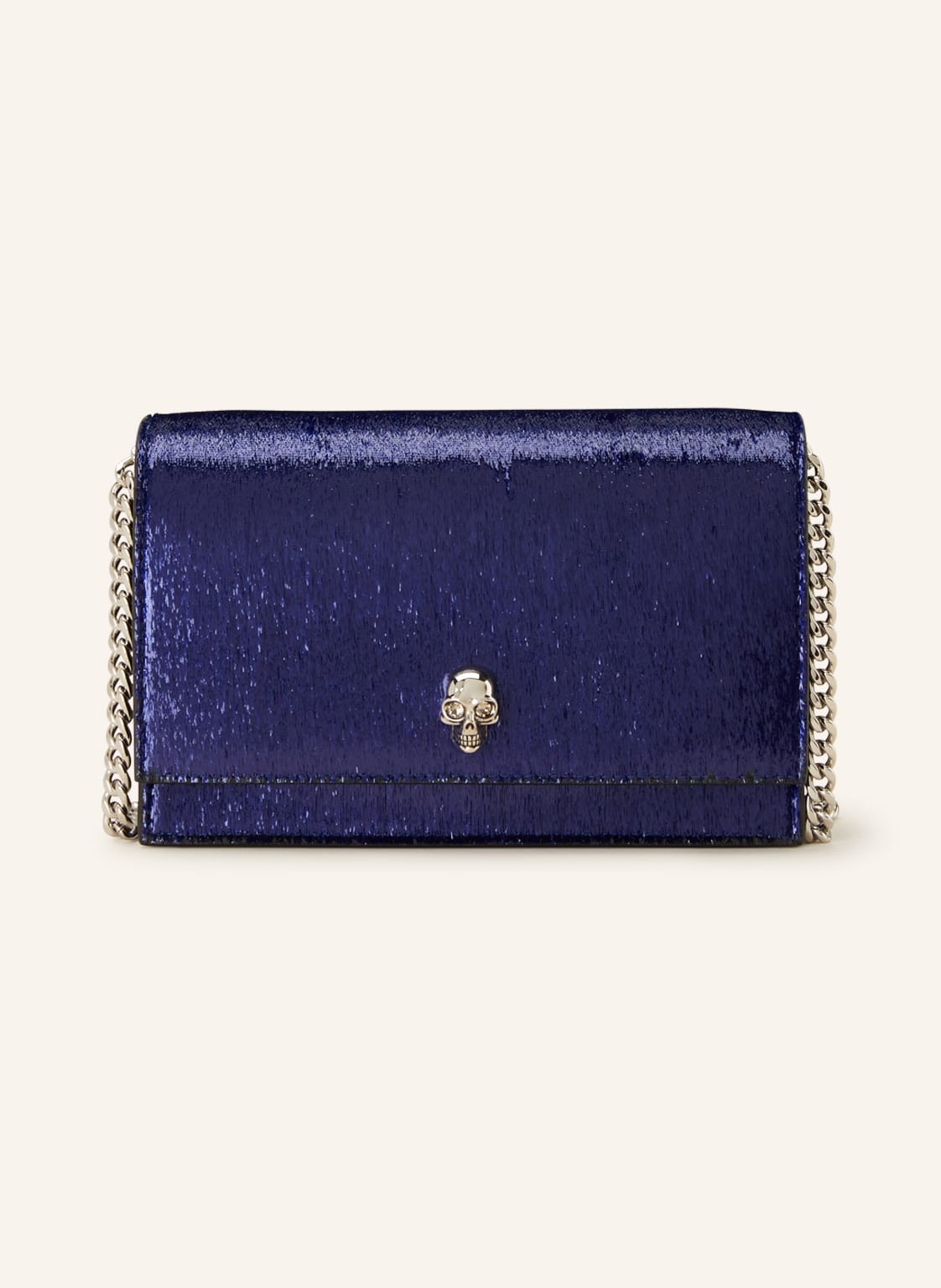 Image of Alexander Mcqueen Umhängetasche Skull Small blau