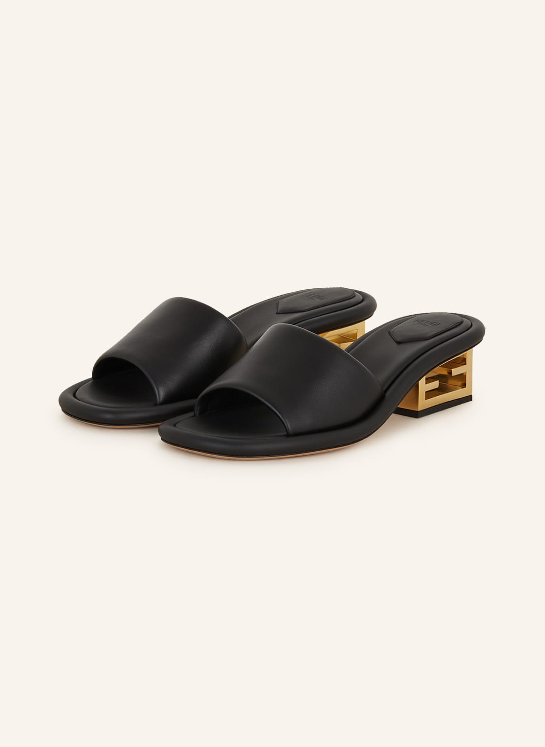 Image of Fendi Mules schwarz