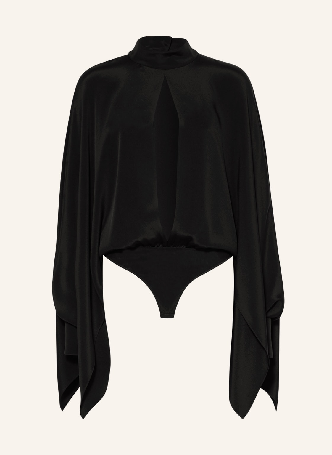 Image of Tom Ford Blusenbody Aus Seide schwarz