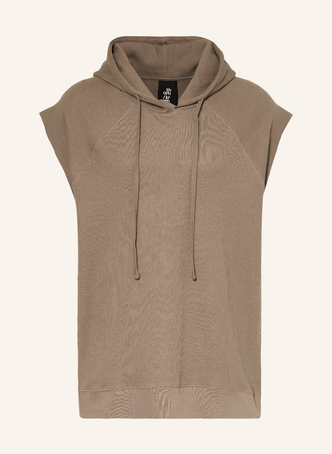 Image of Thom/Krom Oversized-Hoodie beige