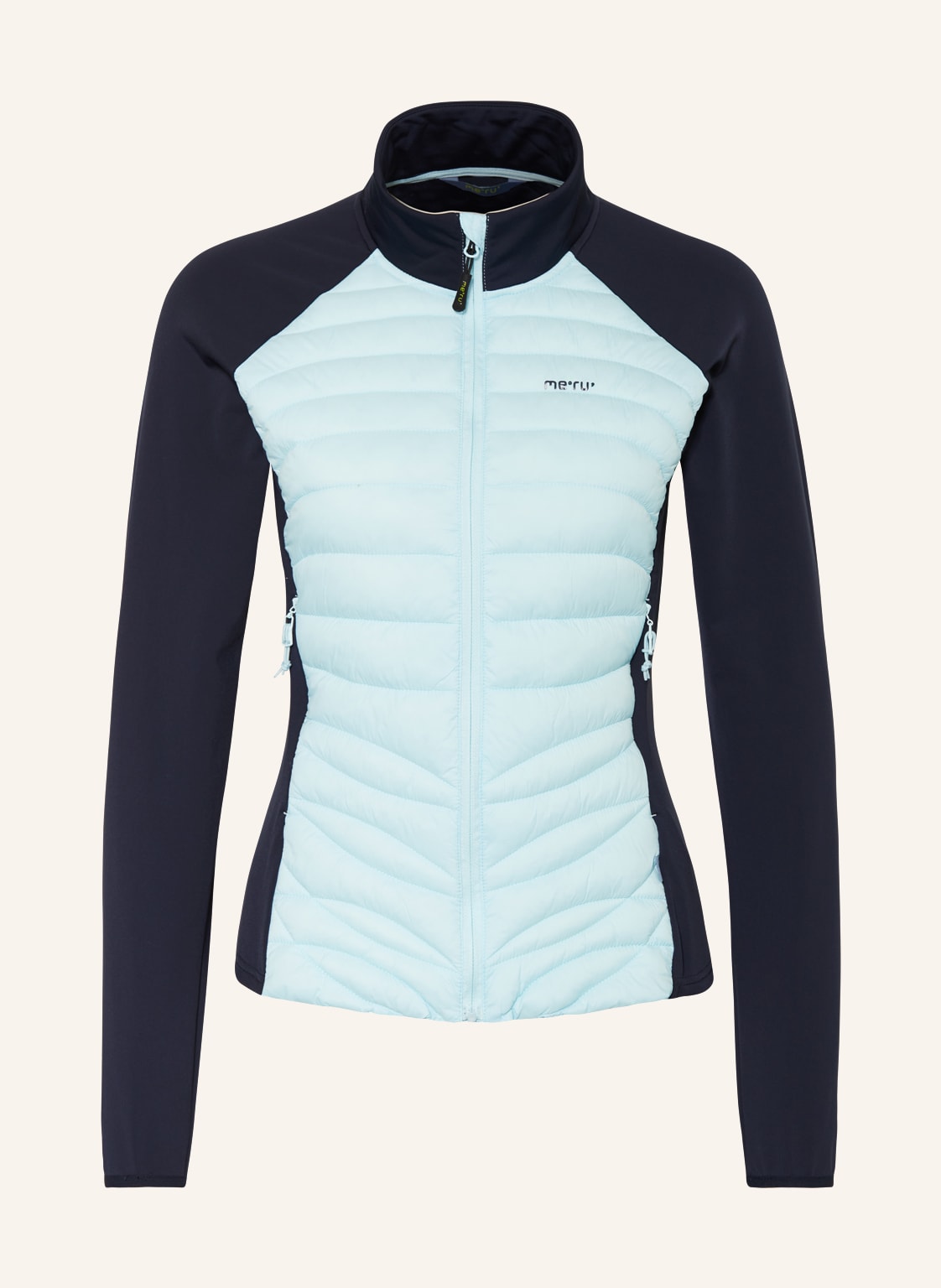 Image of Me°Ru' Hybrid-Steppjacke Tuluksak blau