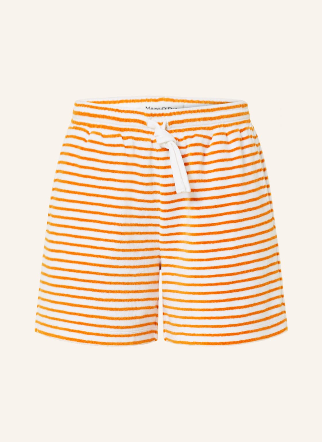 Image of Marc O'polo Frotteeshorts orange