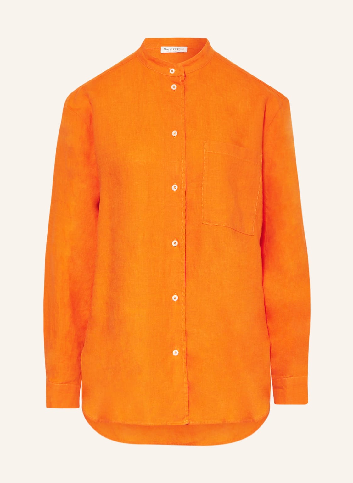 Image of Marc O'polo Leinenbluse orange