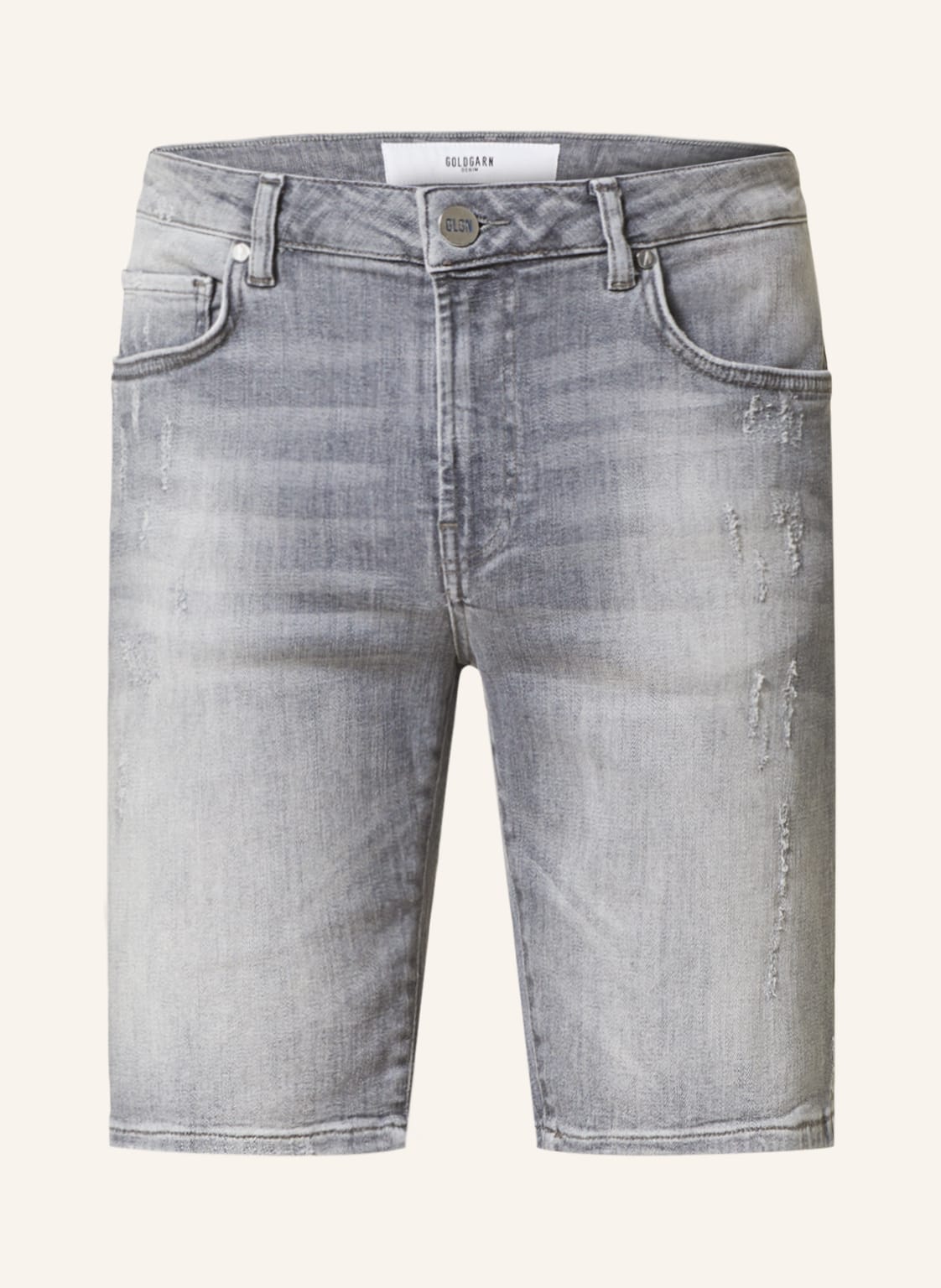 Image of Goldgarn Denim Jeansshorts grau