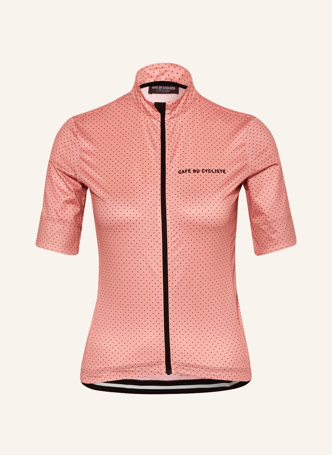 Image of Café Du Cycliste Radtrikot Fleurette rot