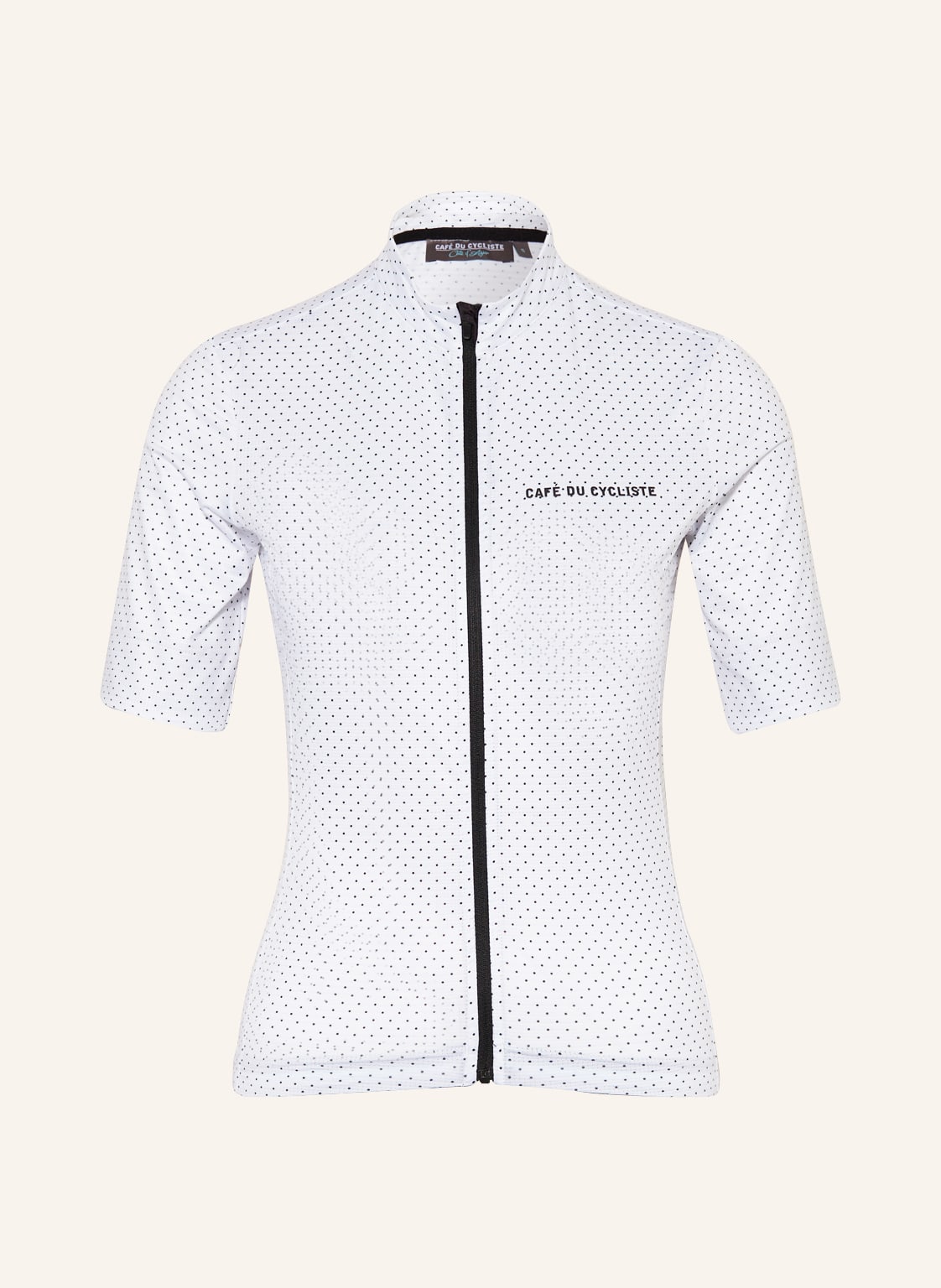 Image of Café Du Cycliste Radtrikot Fleurette weiss
