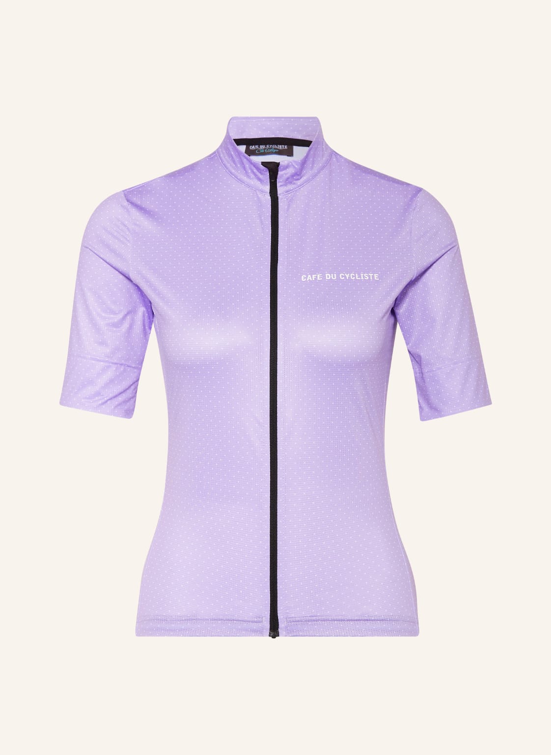 Image of Café Du Cycliste Radtrikot Fleurette violett