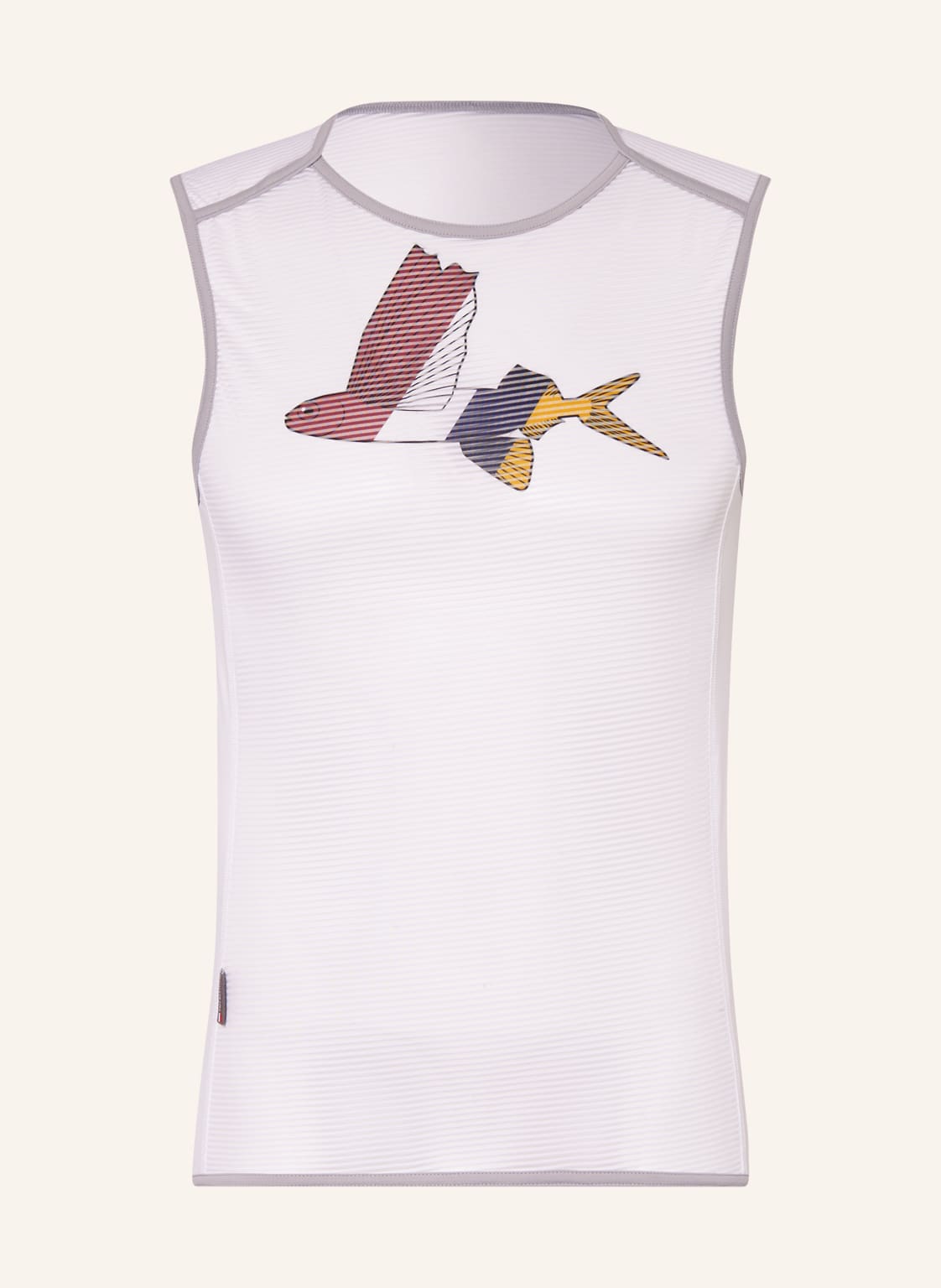 Image of Café Du Cycliste Radshirt Cecilia Mit Mesh weiss