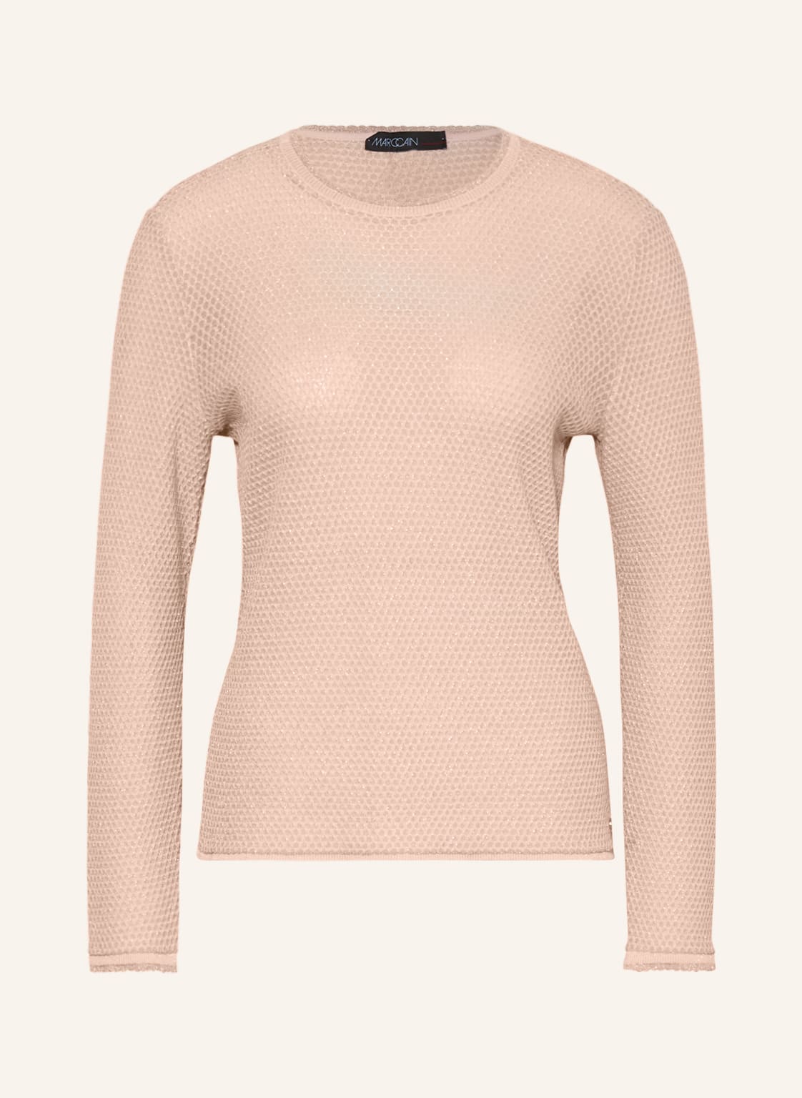Image of Marc Cain Pullover Mit Glitzergarn rosa