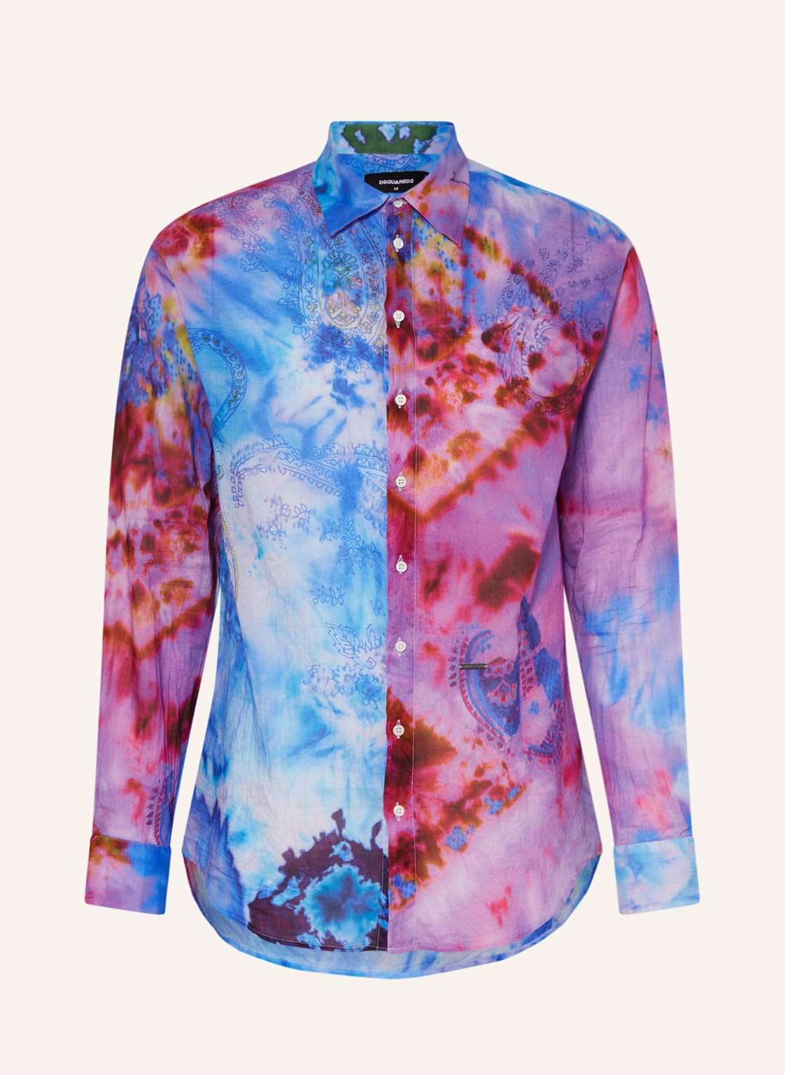 Image of dsquared2 Hemd Comfort Fit blau