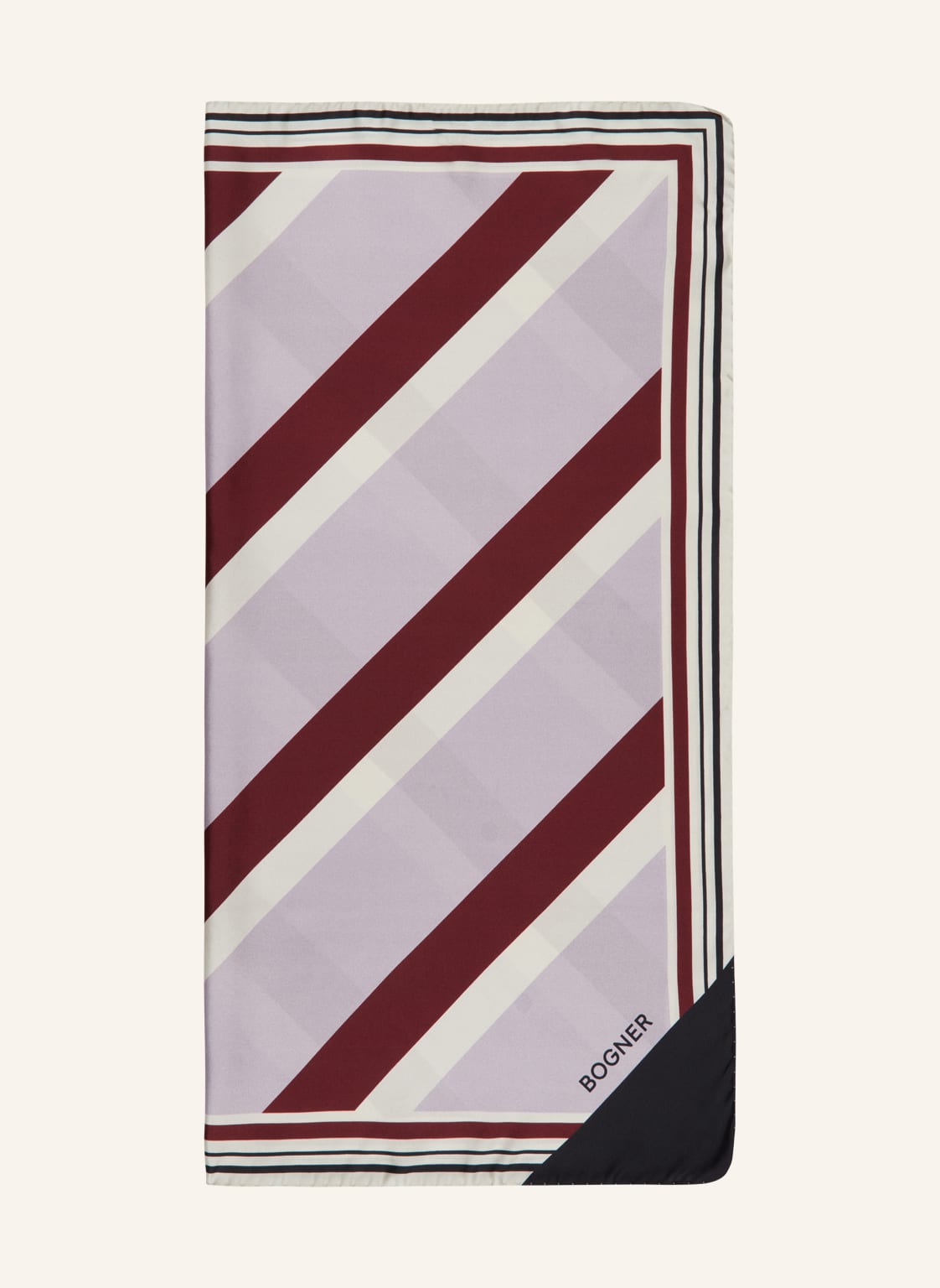 Image of Bogner Seidentuch Rasa violett