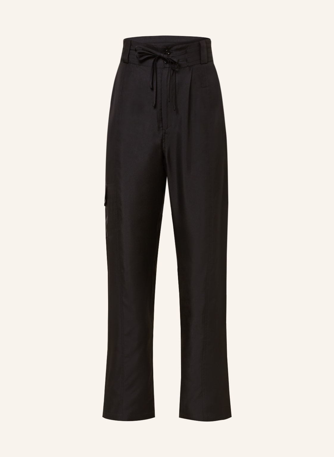 Image of Envelope 1976 Seidenhose Bolé schwarz