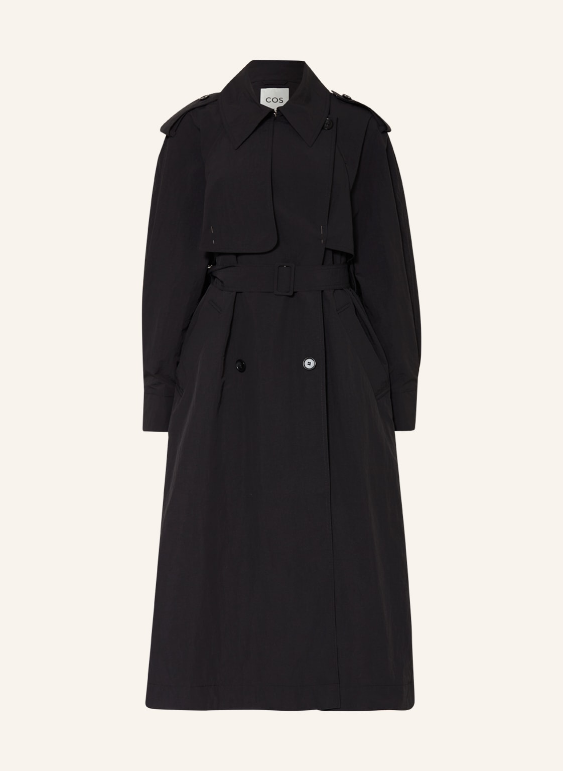 Image of Cos Trenchcoat schwarz