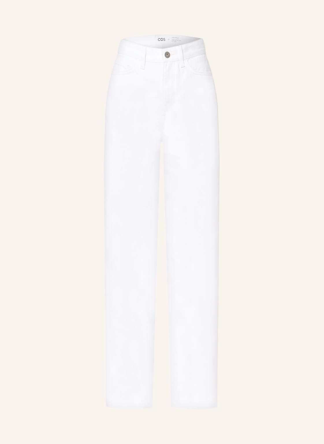 Image of Cos Straight Jeans weiss