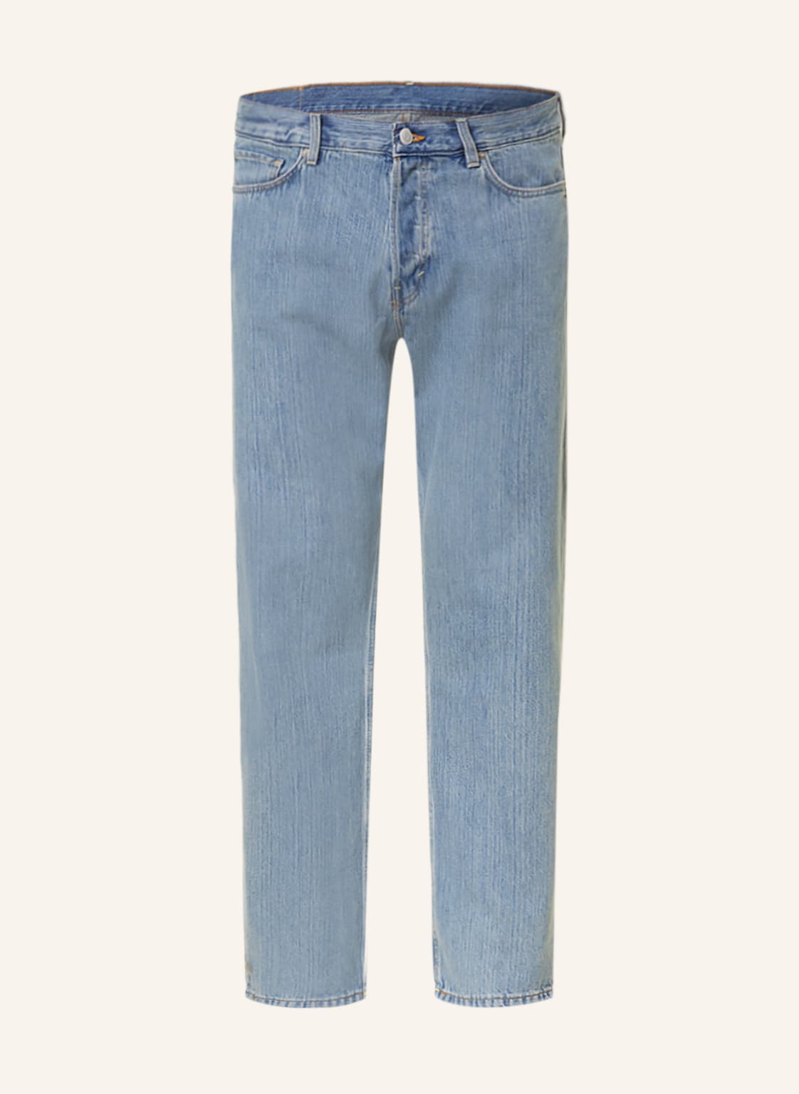 Image of Weekday Jeans Relaxed Straight Fit blau