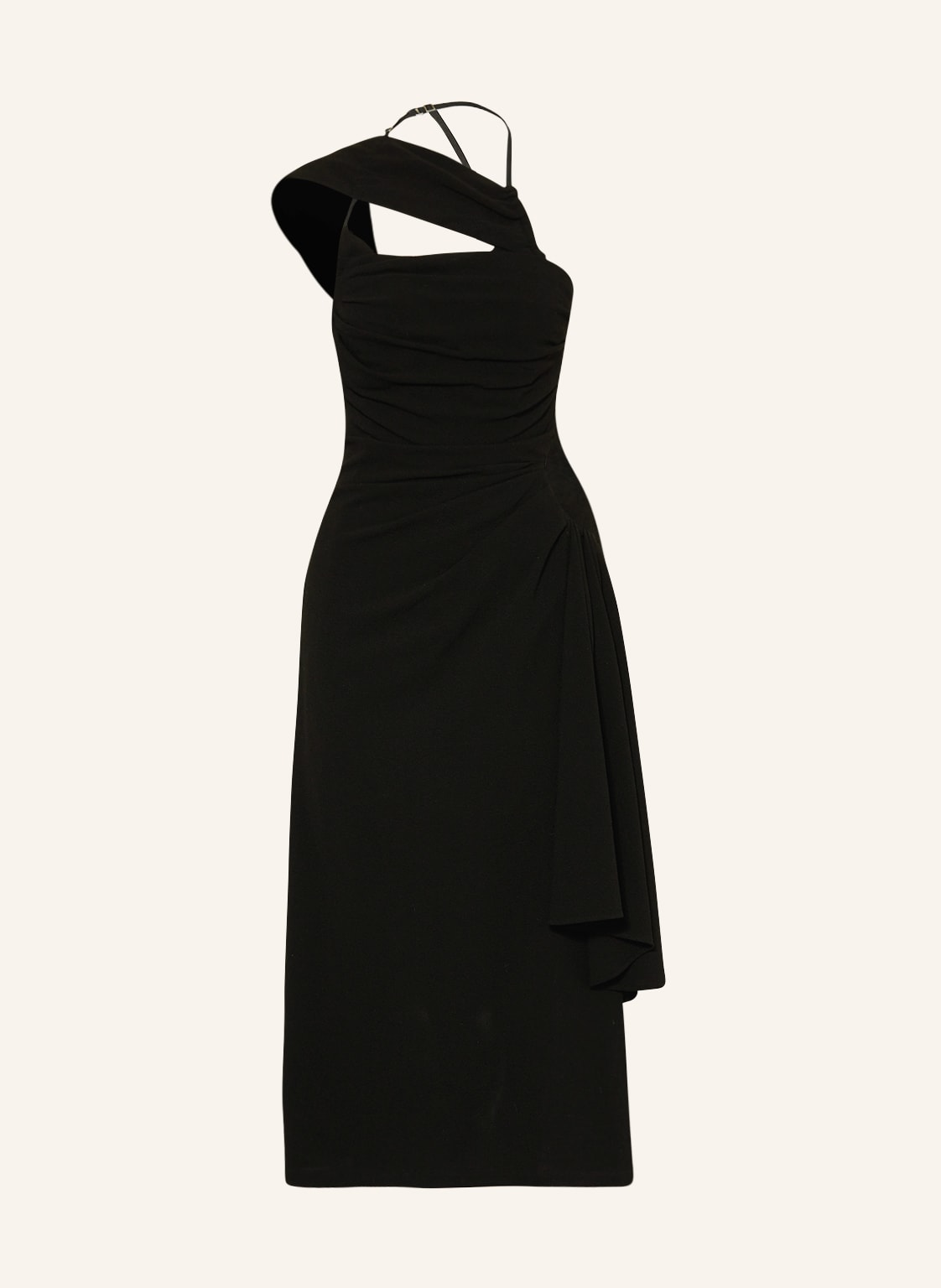 Image of Jacquemus Kleid La Robe Abanada schwarz