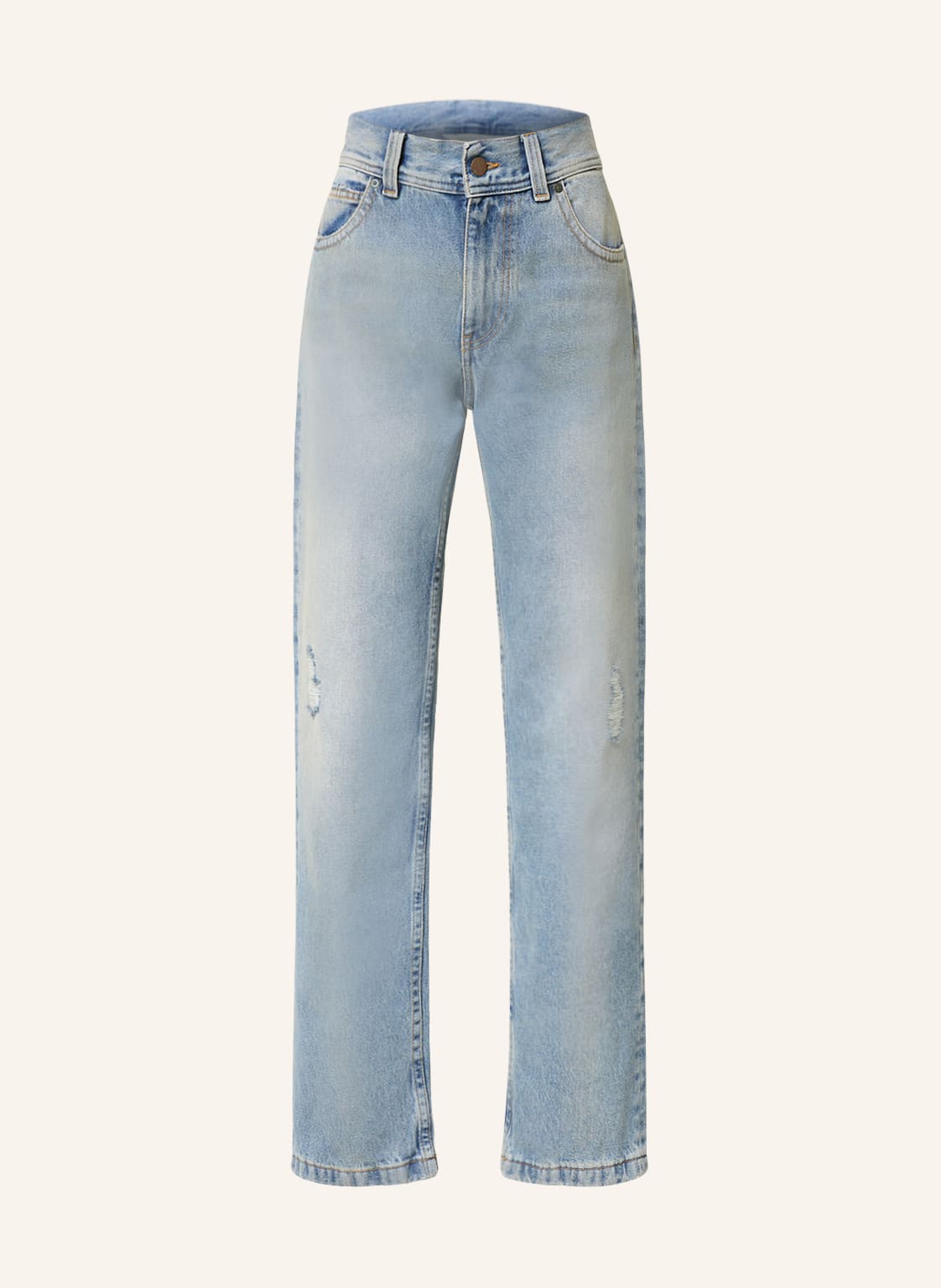 Image of Palm Angels Straight Jeans blau