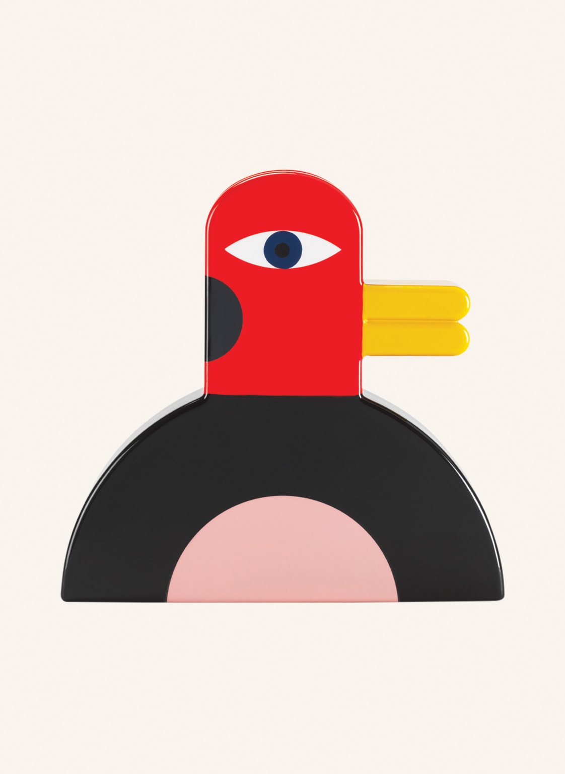 Image of Qeeboo Vase Oggian Giuggiolo schwarz