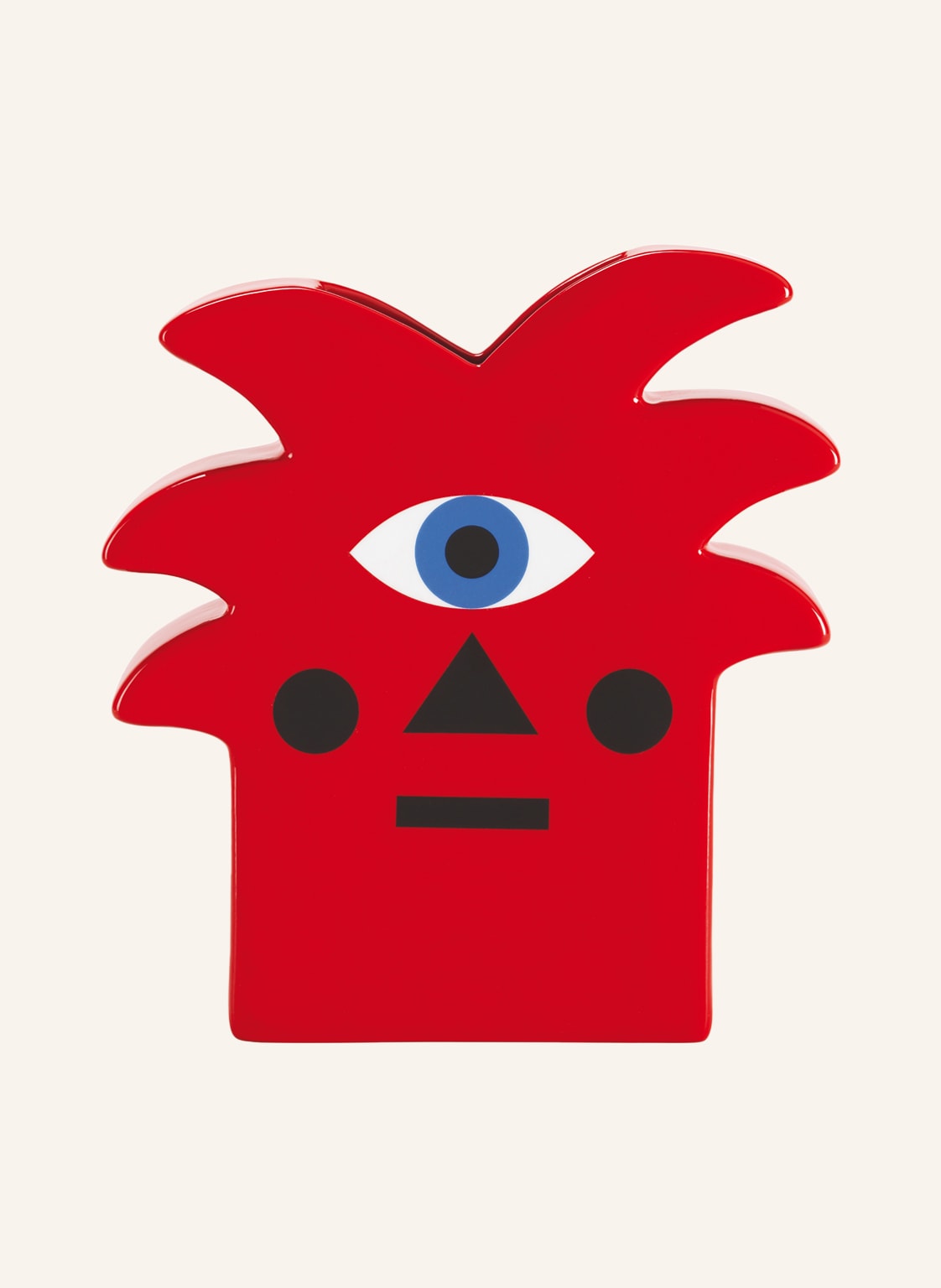 Image of Qeeboo Vase Oggian Red Palm rot