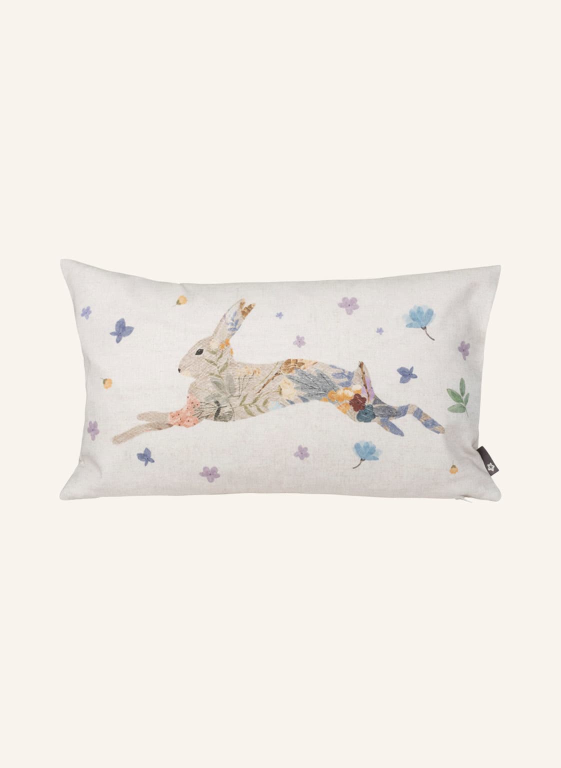 Image of Pichler Dekokissenhülle Hase beige