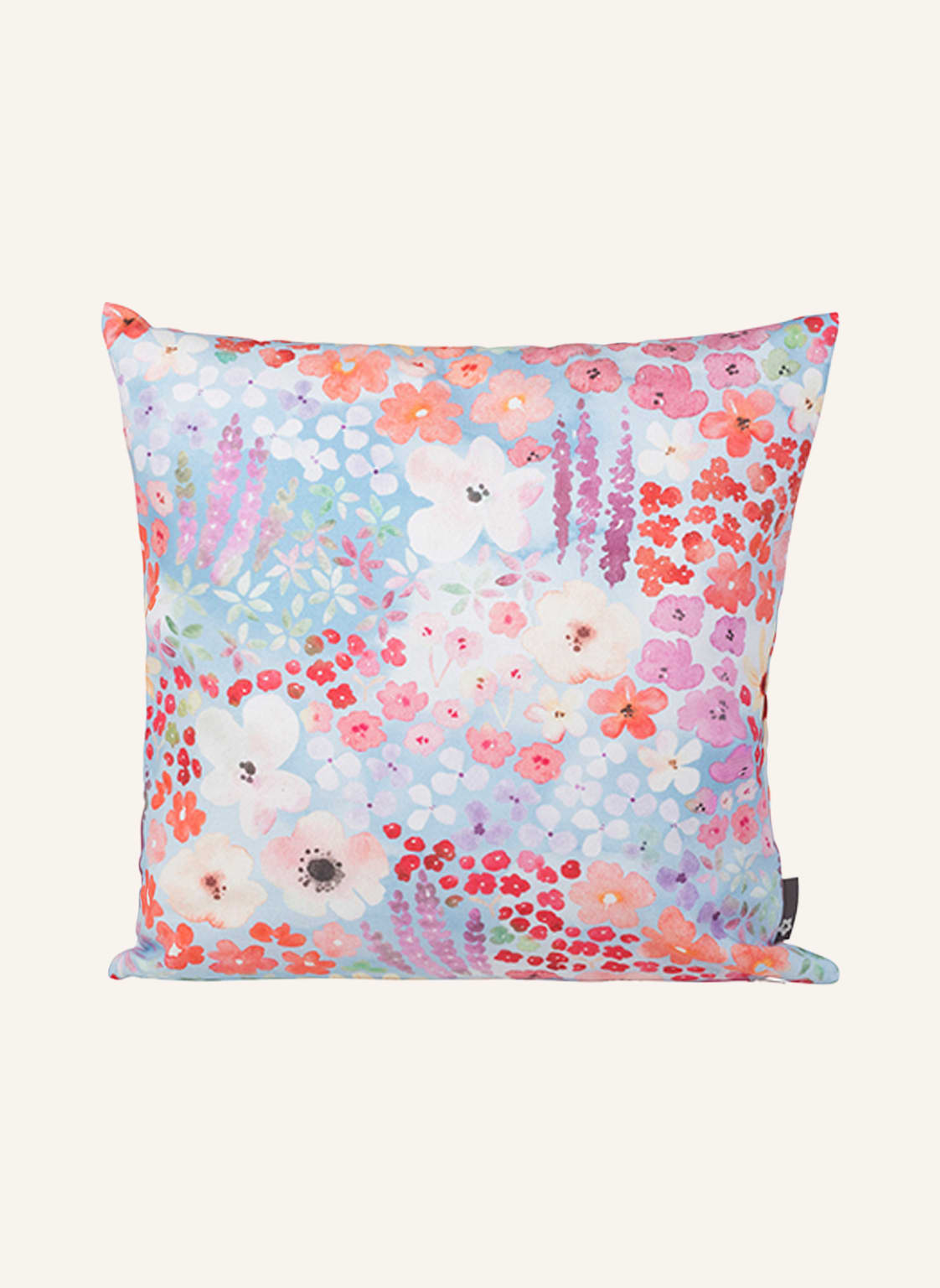 Image of Pichler Dekokissenhülle Mille-Fleurs grau