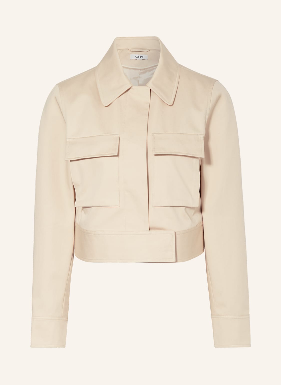 Image of Cos Kastenjacke beige