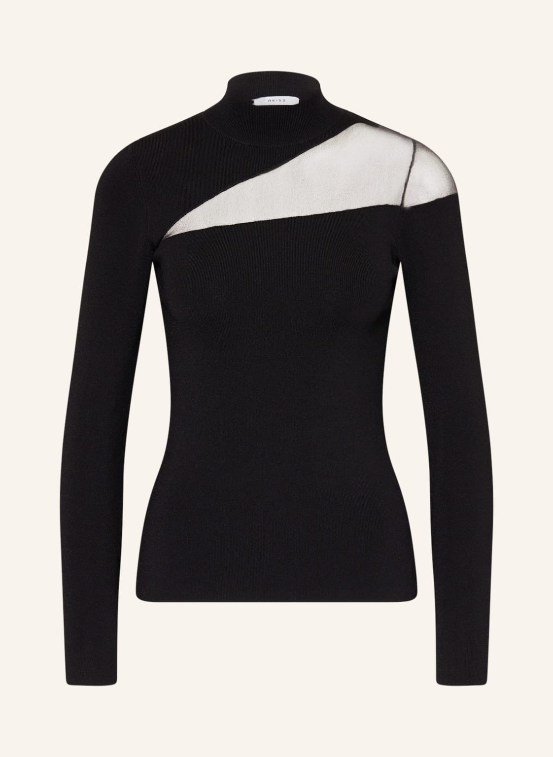 Image of Reiss Pullover Davina-Asym schwarz