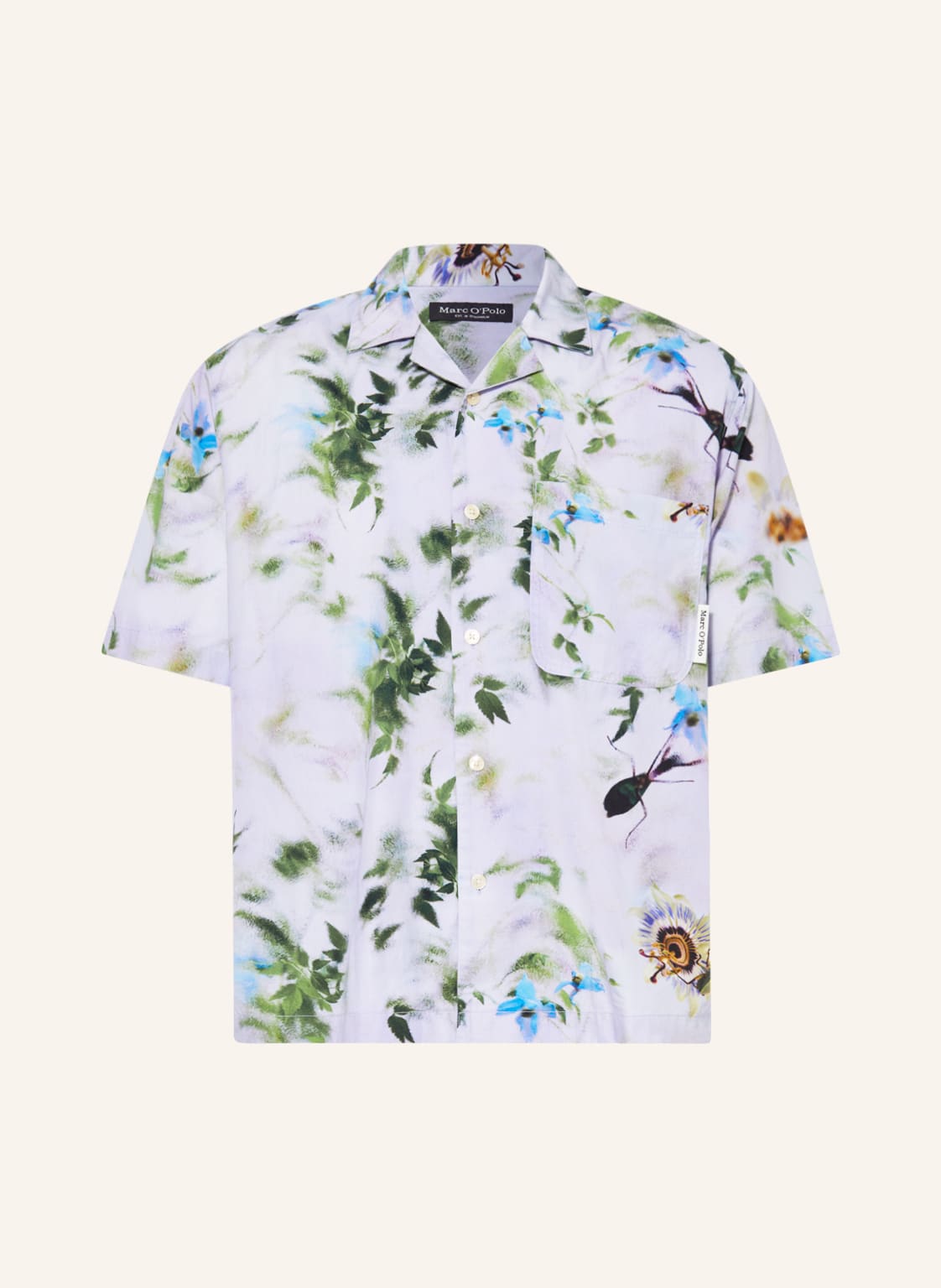 Image of Marc O'polo Resorthemd Comfort Fit weiss