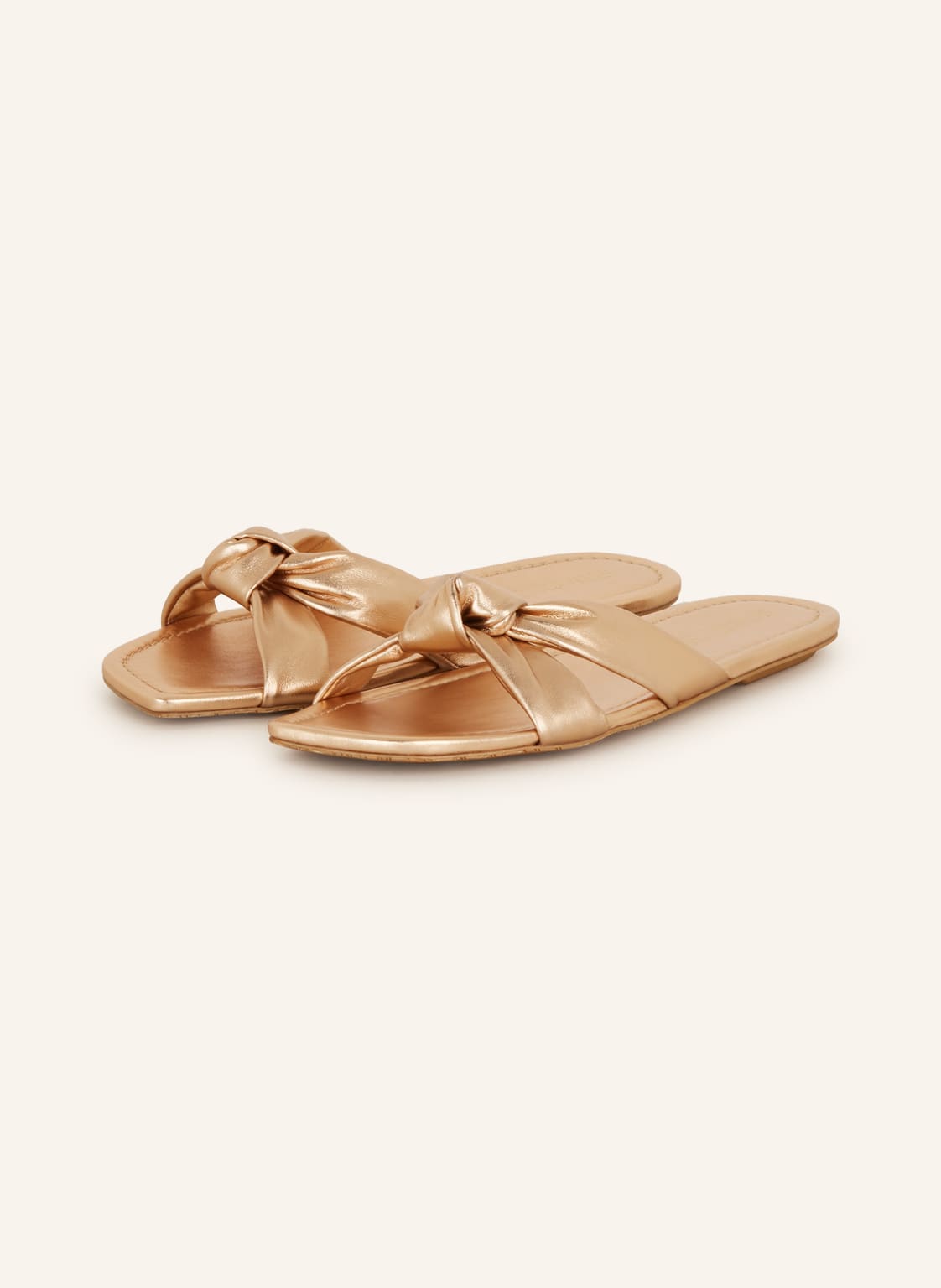 Image of Stuart Weitzman Pantoletten Playa gold