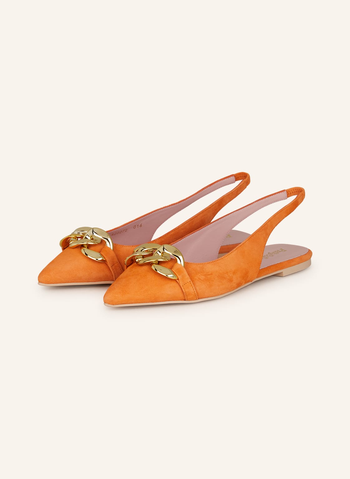Image of Pretty Ballerinas Slingballerinas Angelis orange