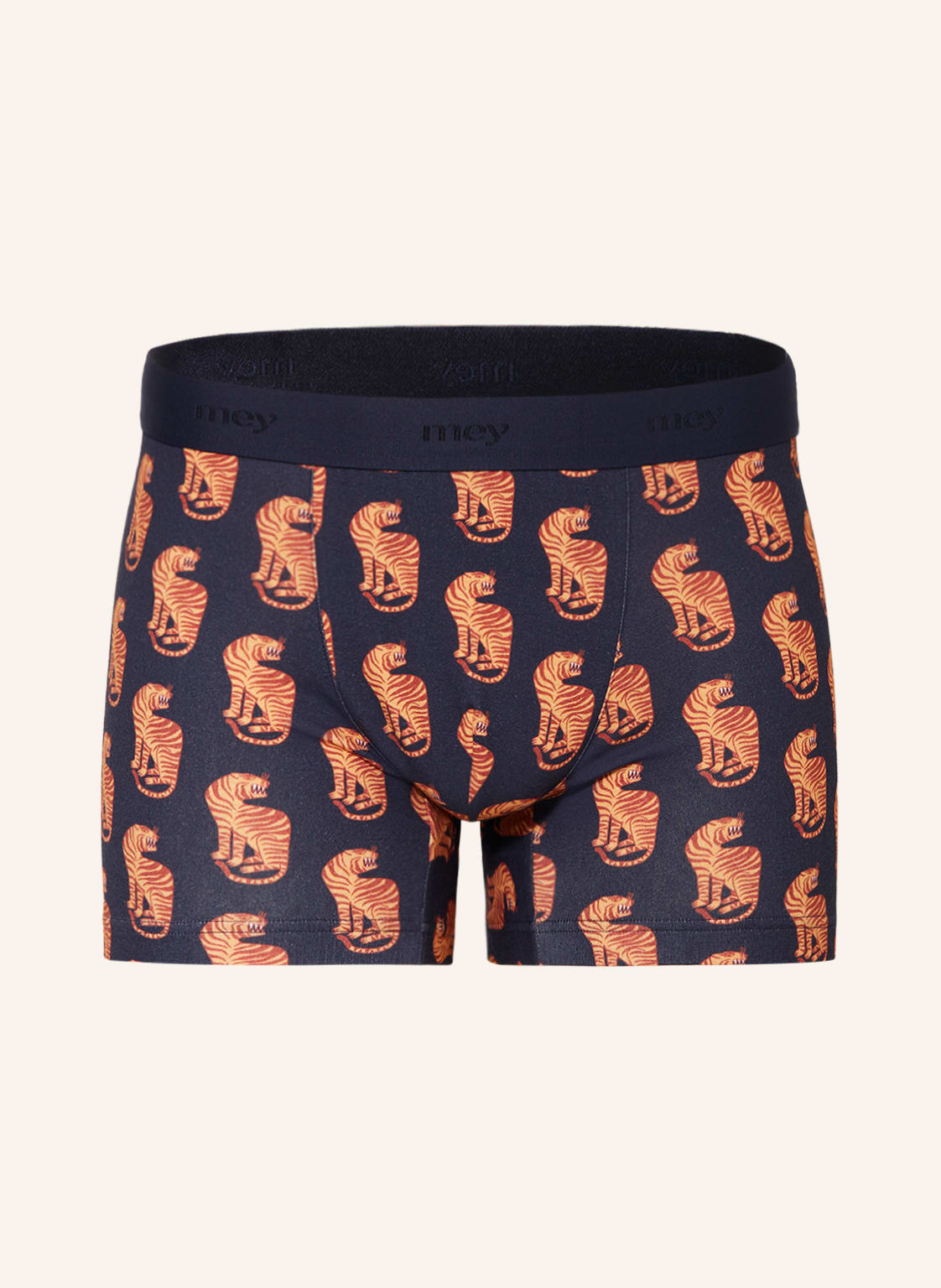 Image of Mey Boxershorts Serie Re:Think Tiger blau