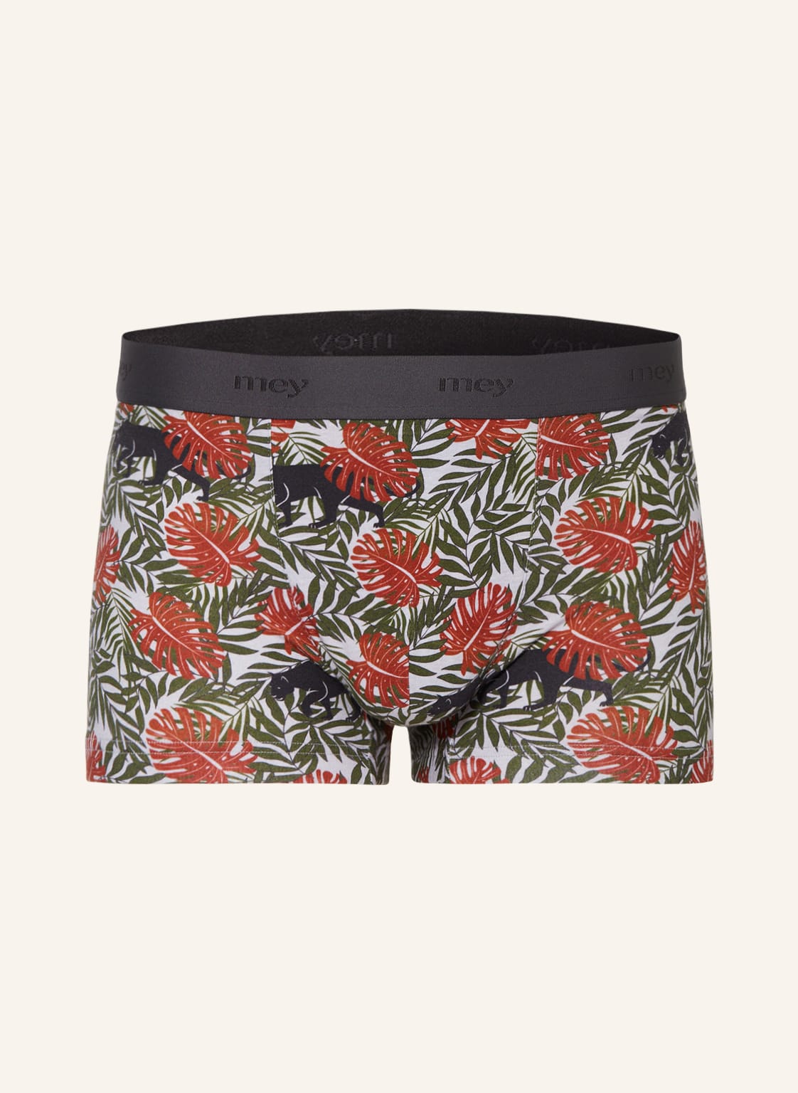 Image of Mey Boxershorts Serie Panthers gruen