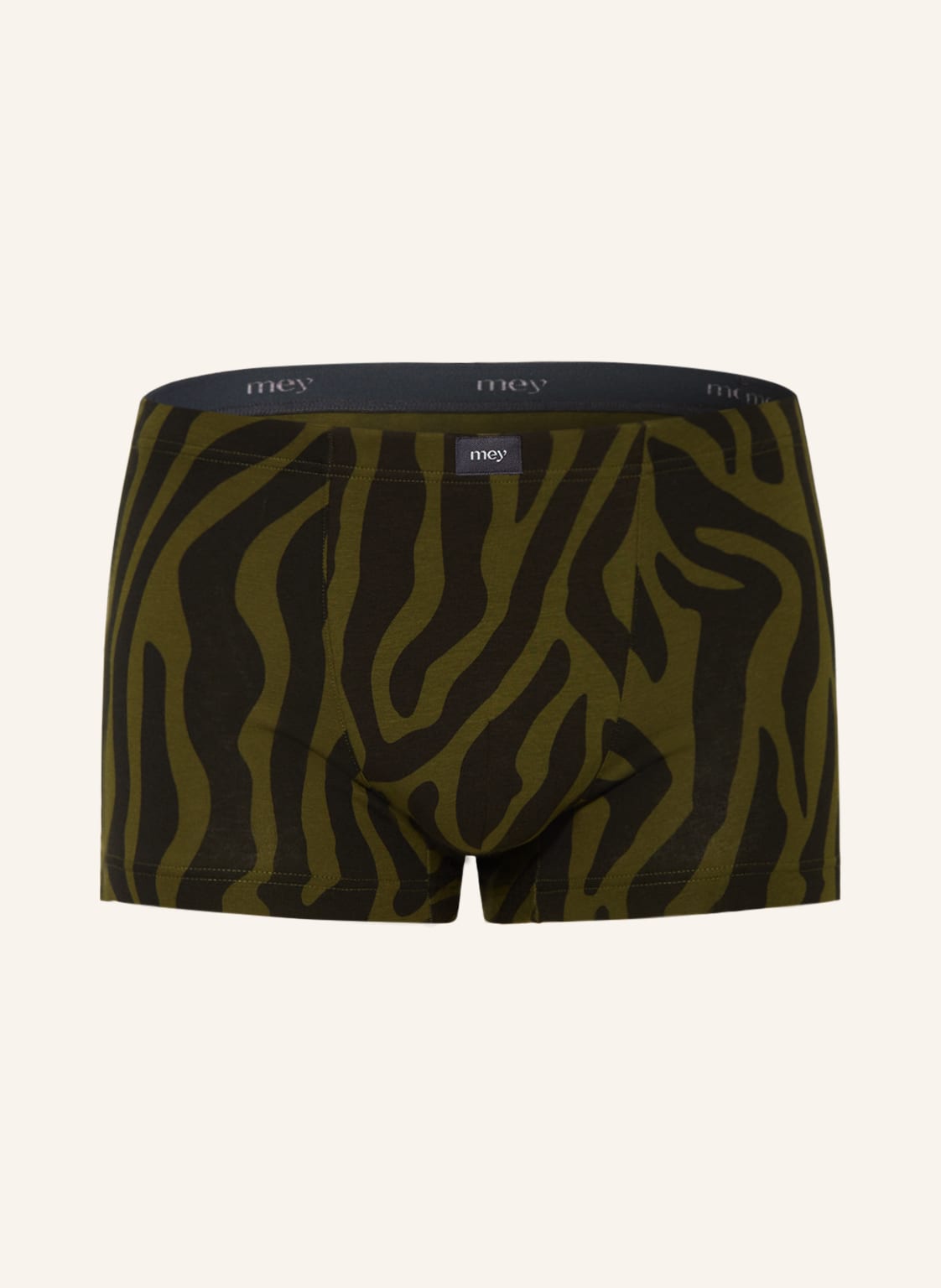 Image of Mey Boxershorts Serie Animal Print gruen