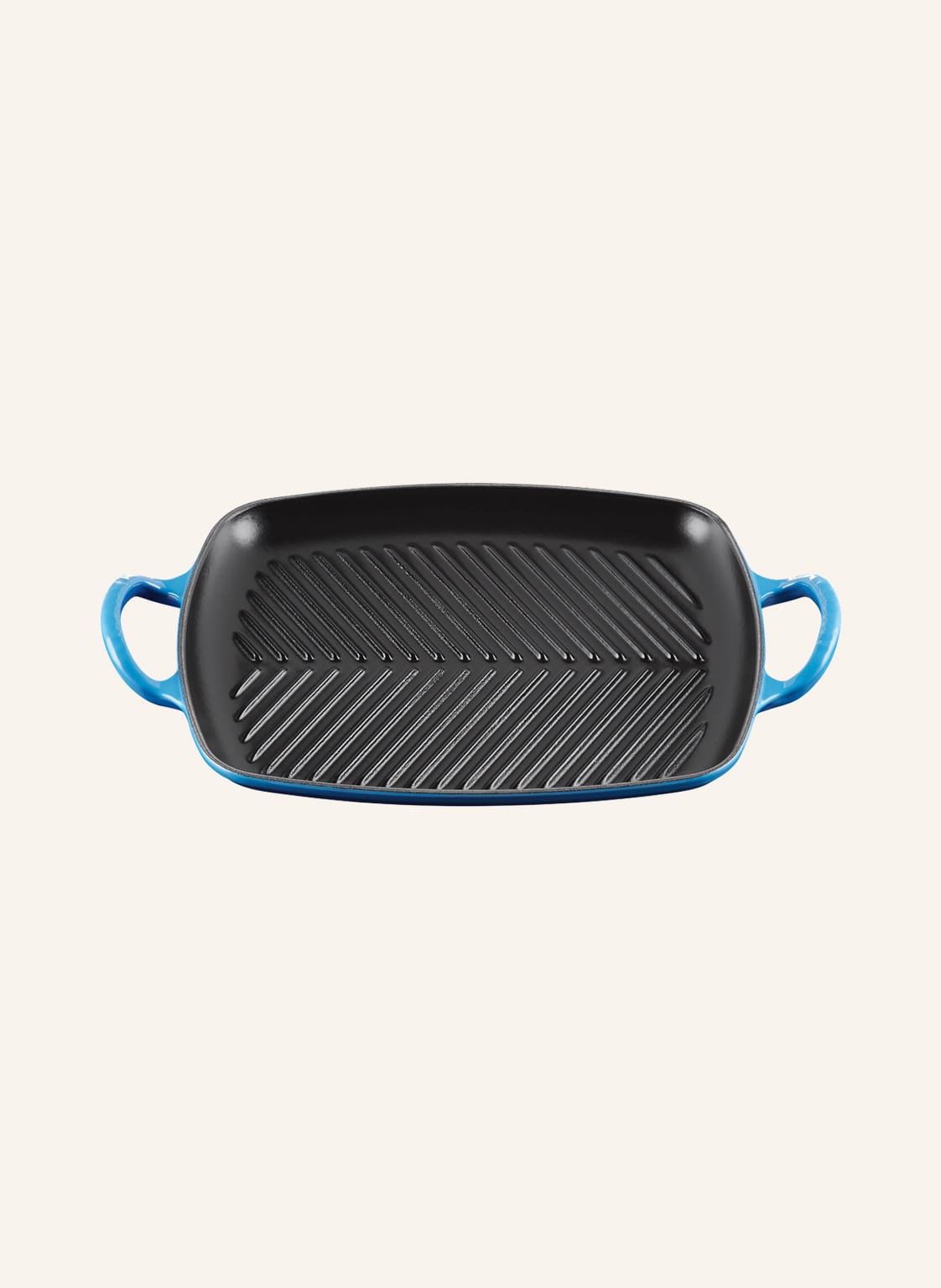 Image of Le Creuset Grillplatte Signature blau