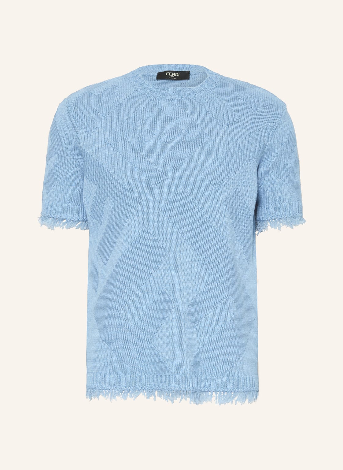 Image of Fendi Strickshirt blau