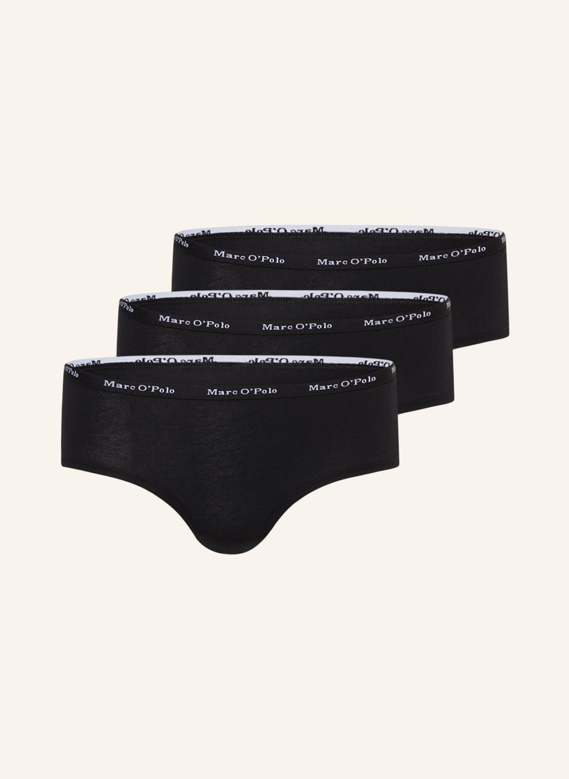 Image of Marc O'polo 3er-Pack Panties schwarz