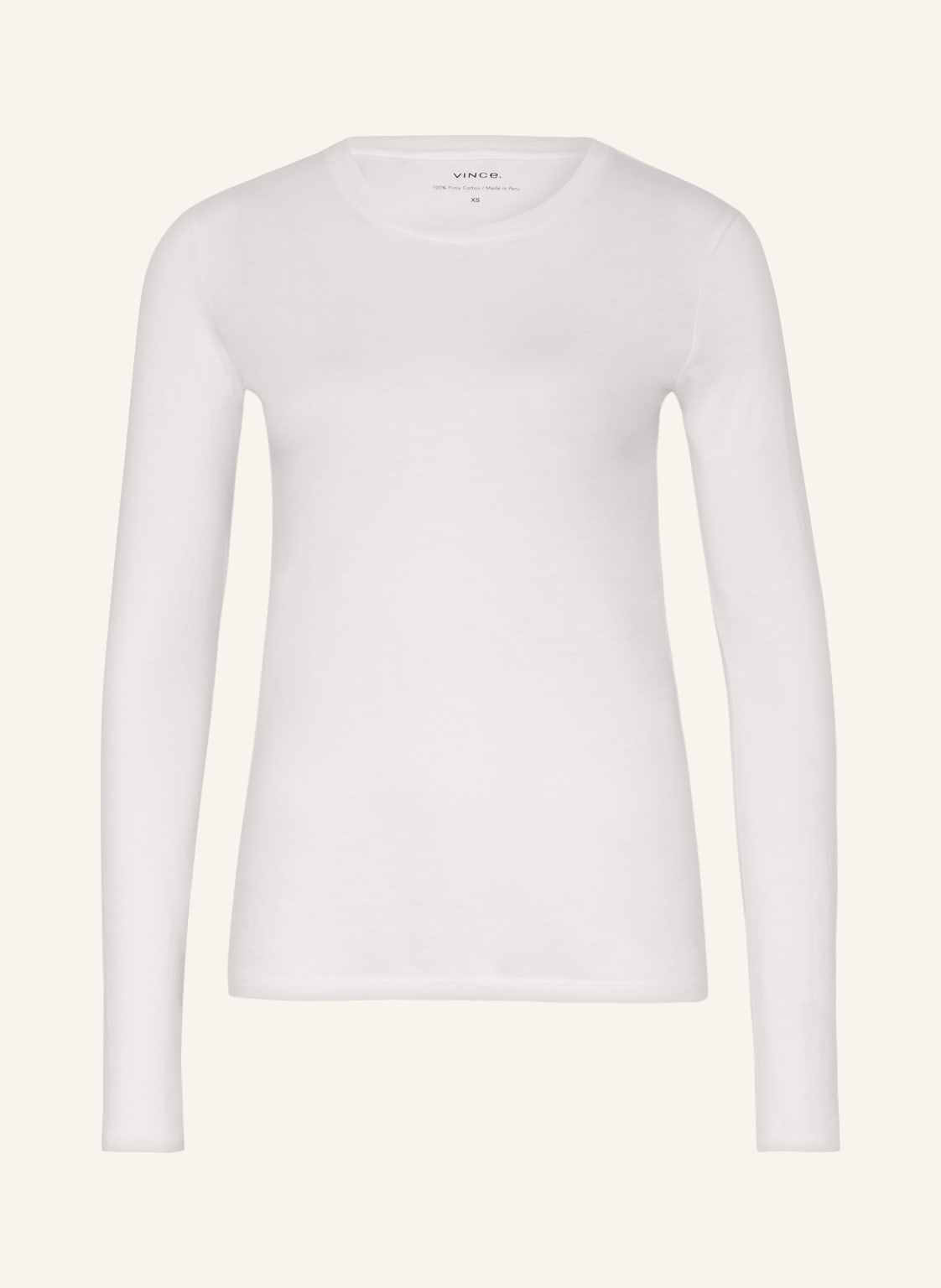 Image of Vince Longsleeve weiss