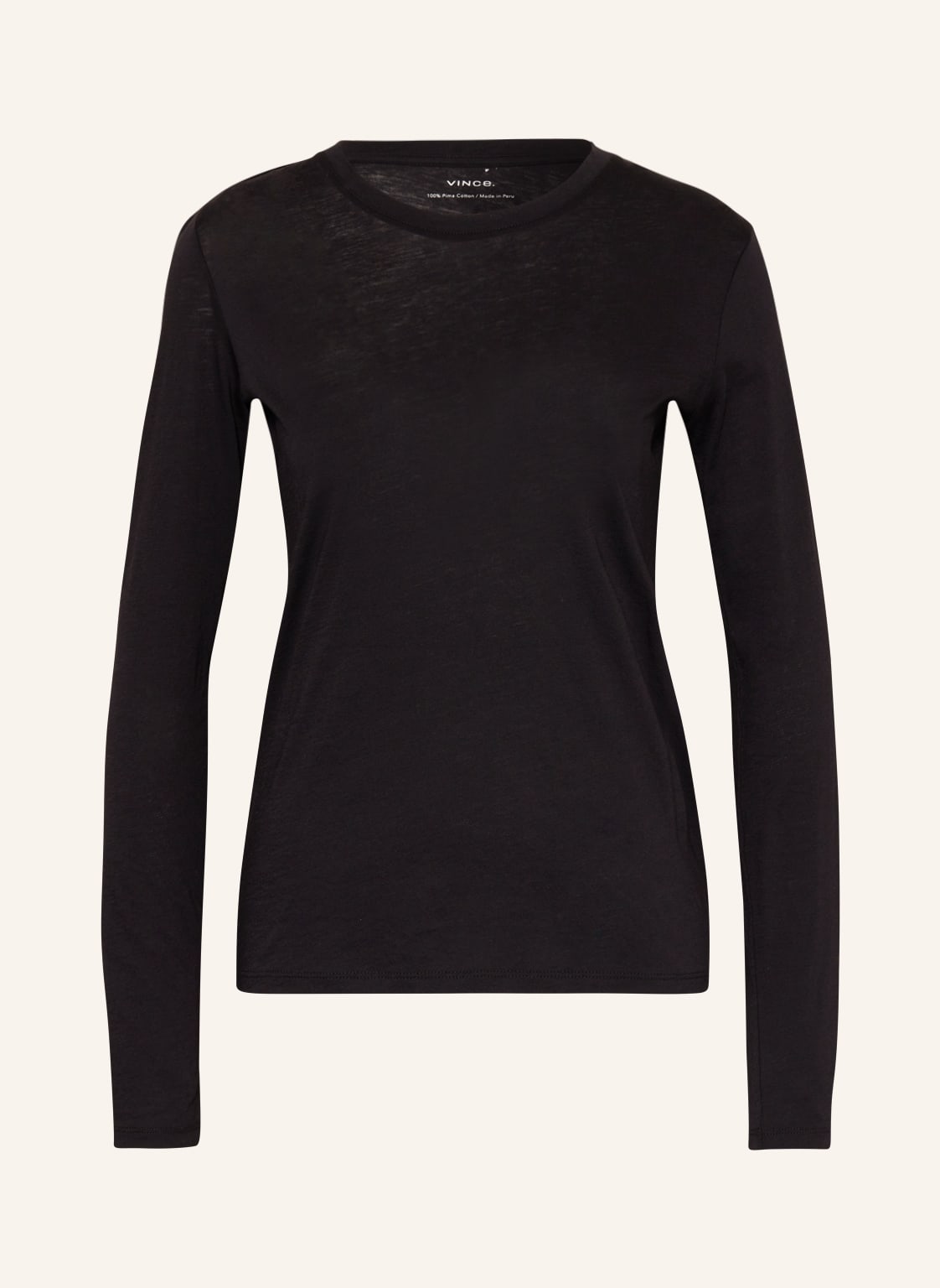 Image of Vince Longsleeve schwarz