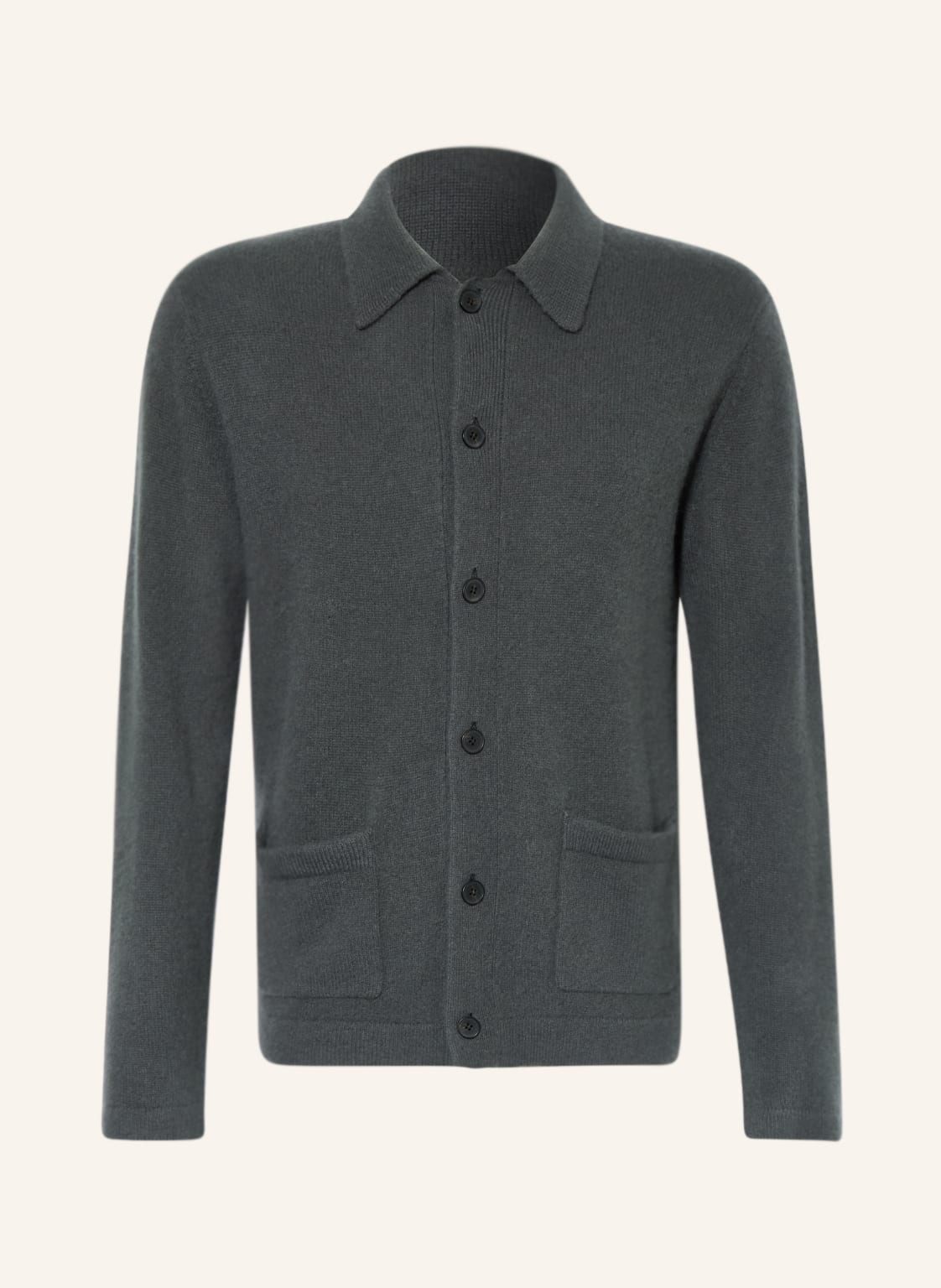 Image of Juvia Strickjacke Aus Cashmere gruen