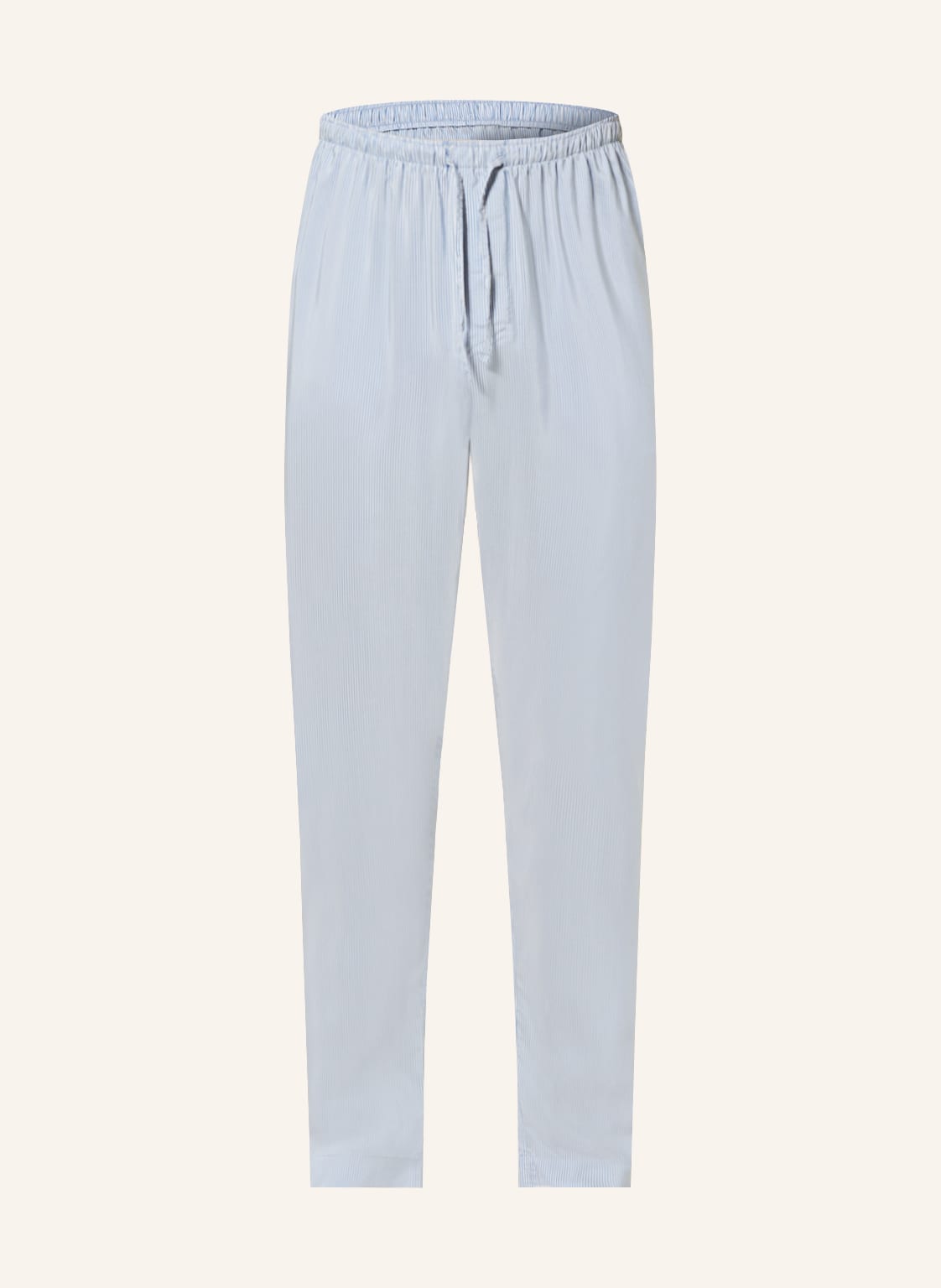 Image of Zimmerli Schlafhose Pinstripes blau