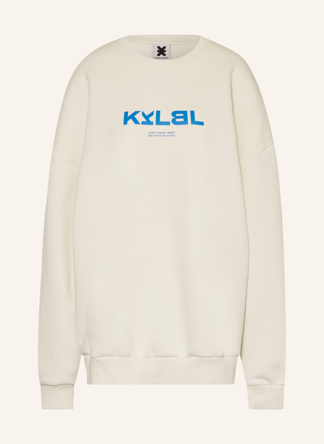 Image of Karo Kauer Sweatshirt weiss