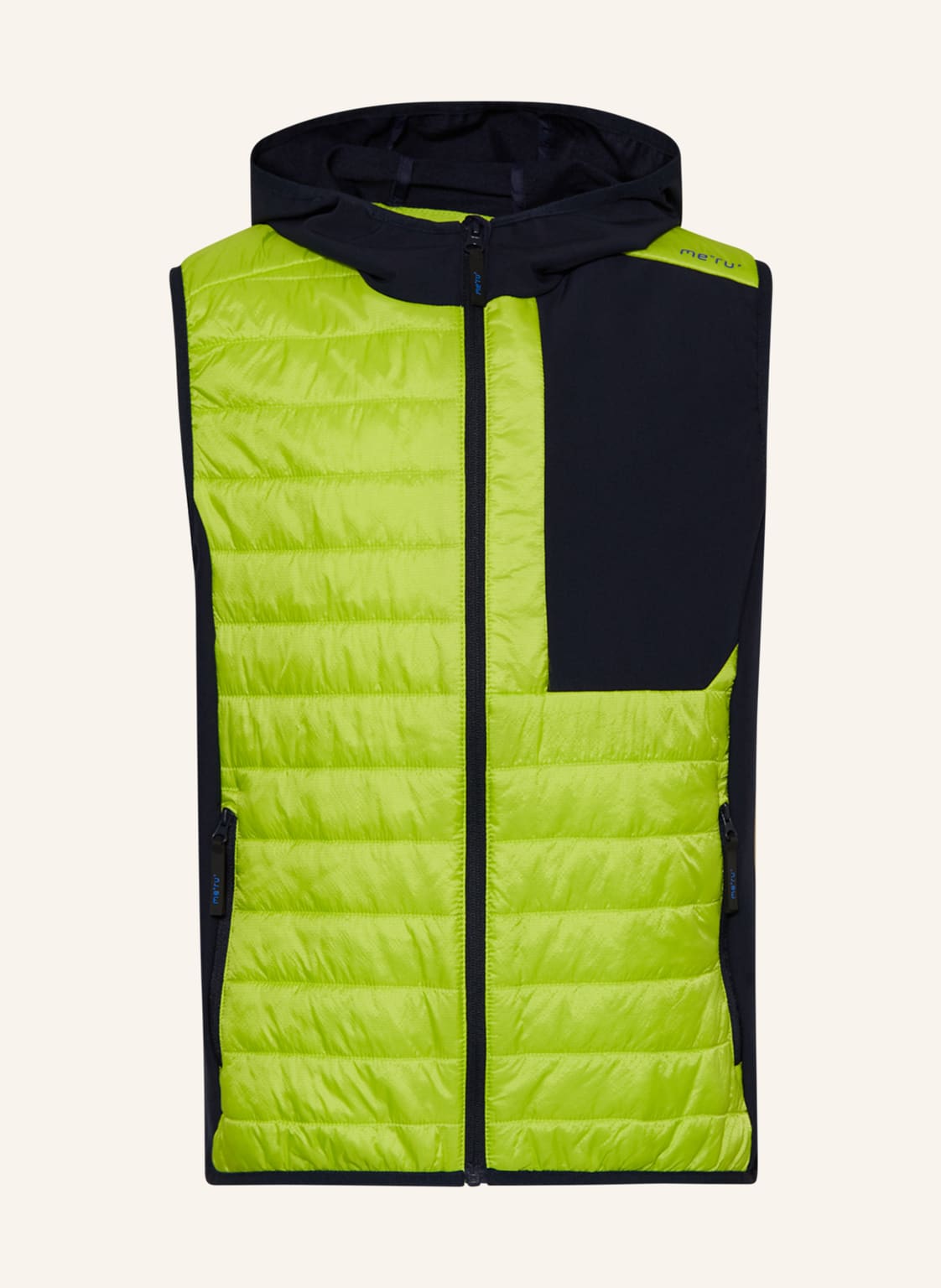 Image of Me°Ru' Hybrid-Steppweste Arica blau