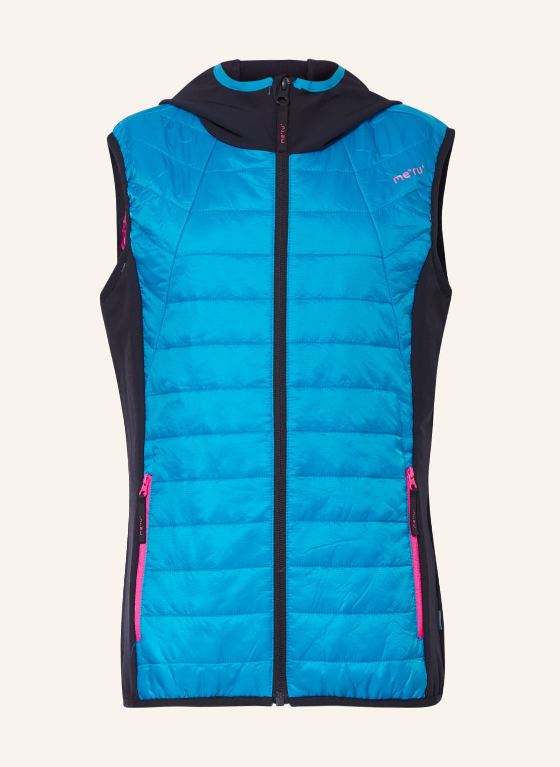 Image of Me°Ru' Hybrid-Steppweste Arica grau