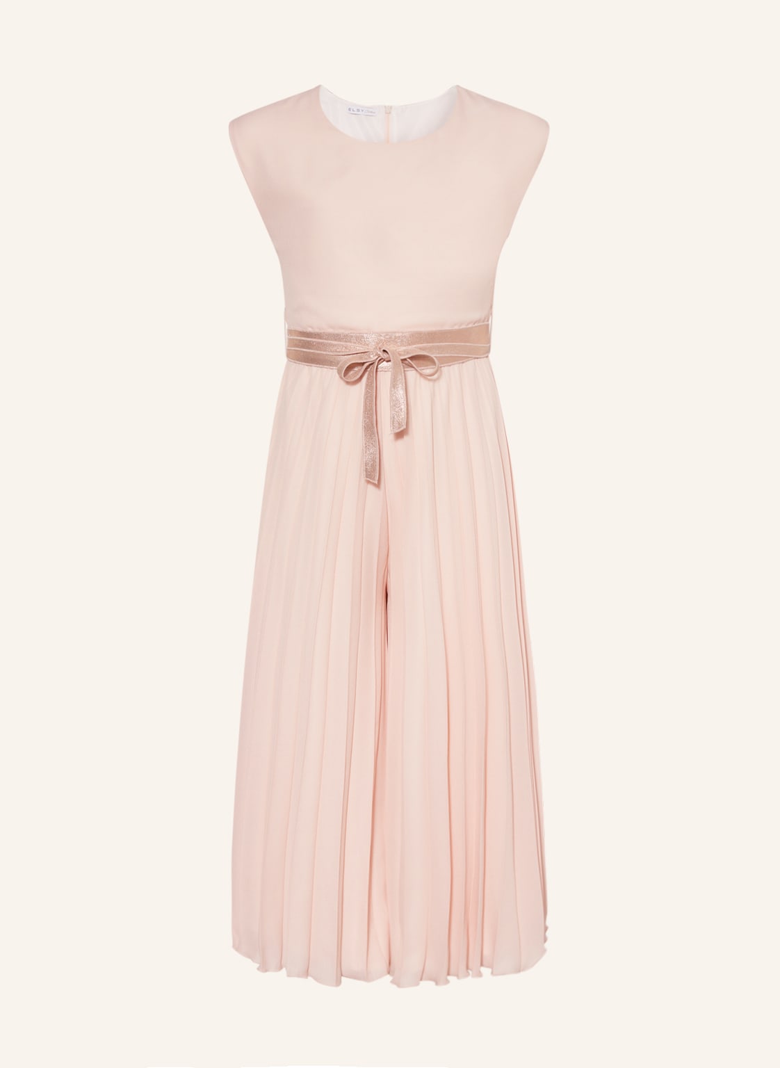 Image of Elsy Jumpsuit Saturnia Mit Plissees rosa