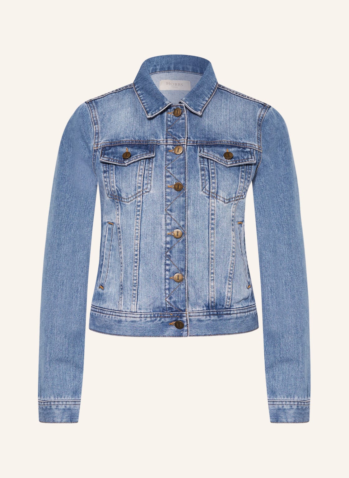 Image of Hobbs Jeansjacke Mariam blau