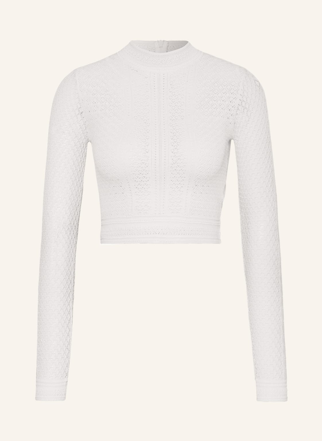 Image of Reiss Longsleeve Judy Aus Spitze weiss